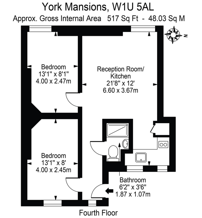 Chiltern Street, London floorplan