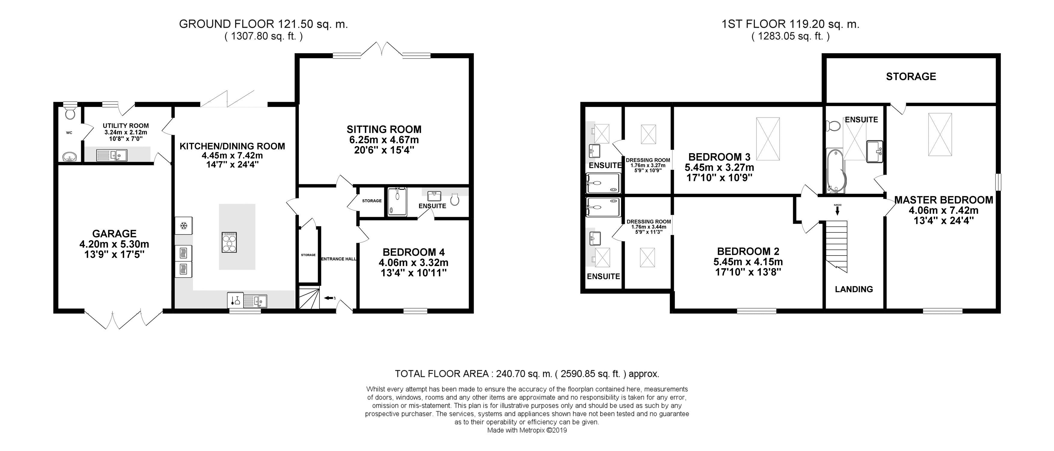 4 Bedrooms Detached house for sale in Cherry Tree Court, Bartestree, Hereford HR1