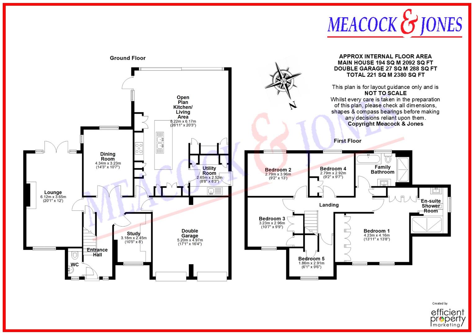 42, Park Avenue, Brentwood floorplan