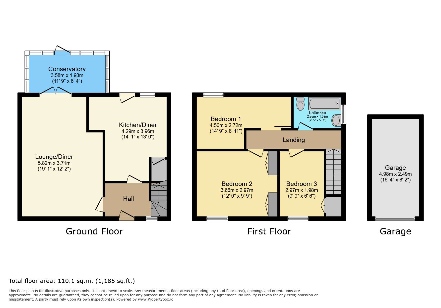30 Whittington Drive, Leicester floorplan
