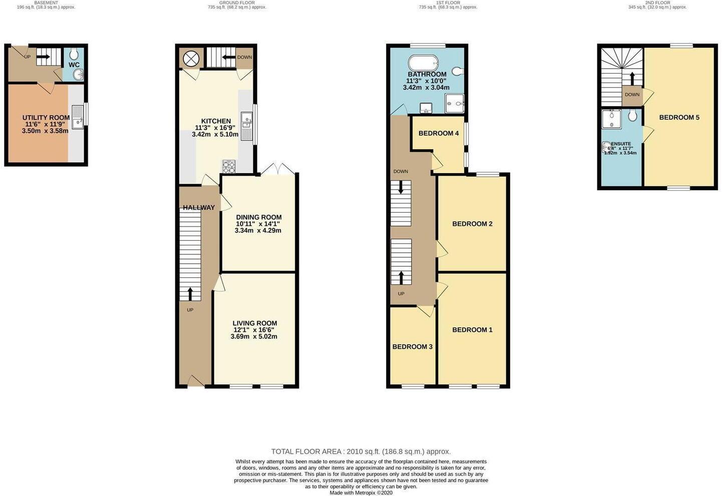 39, Cleveland Road, Lowestoft floorplan