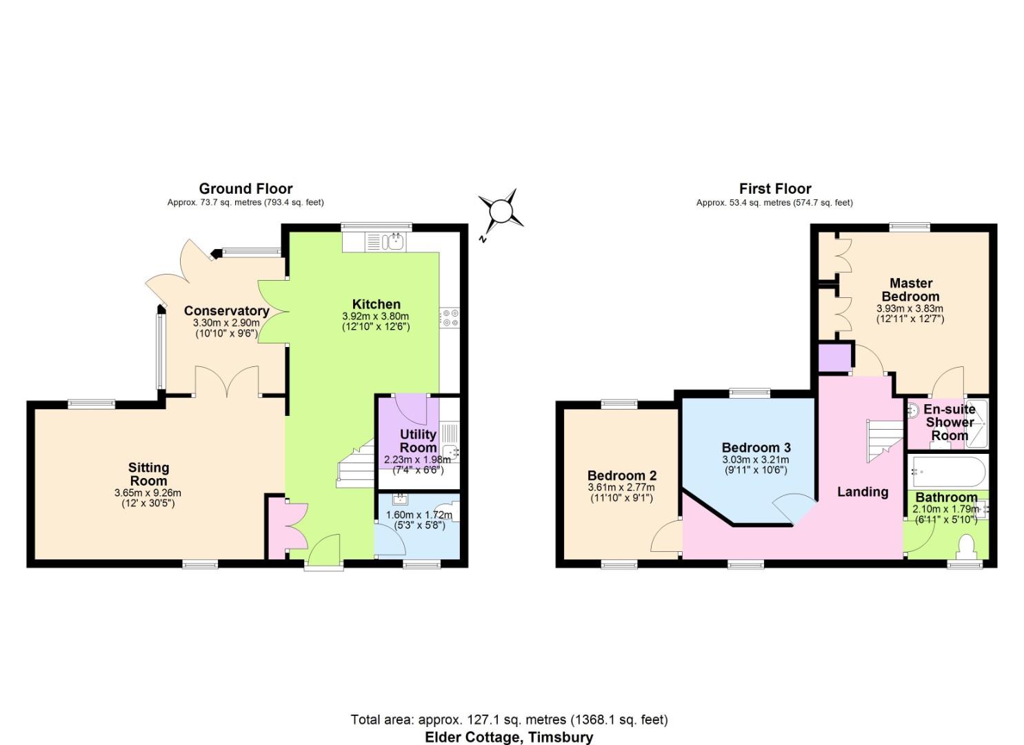 Elder Cottage, Rectory Lane, Bath floorplan