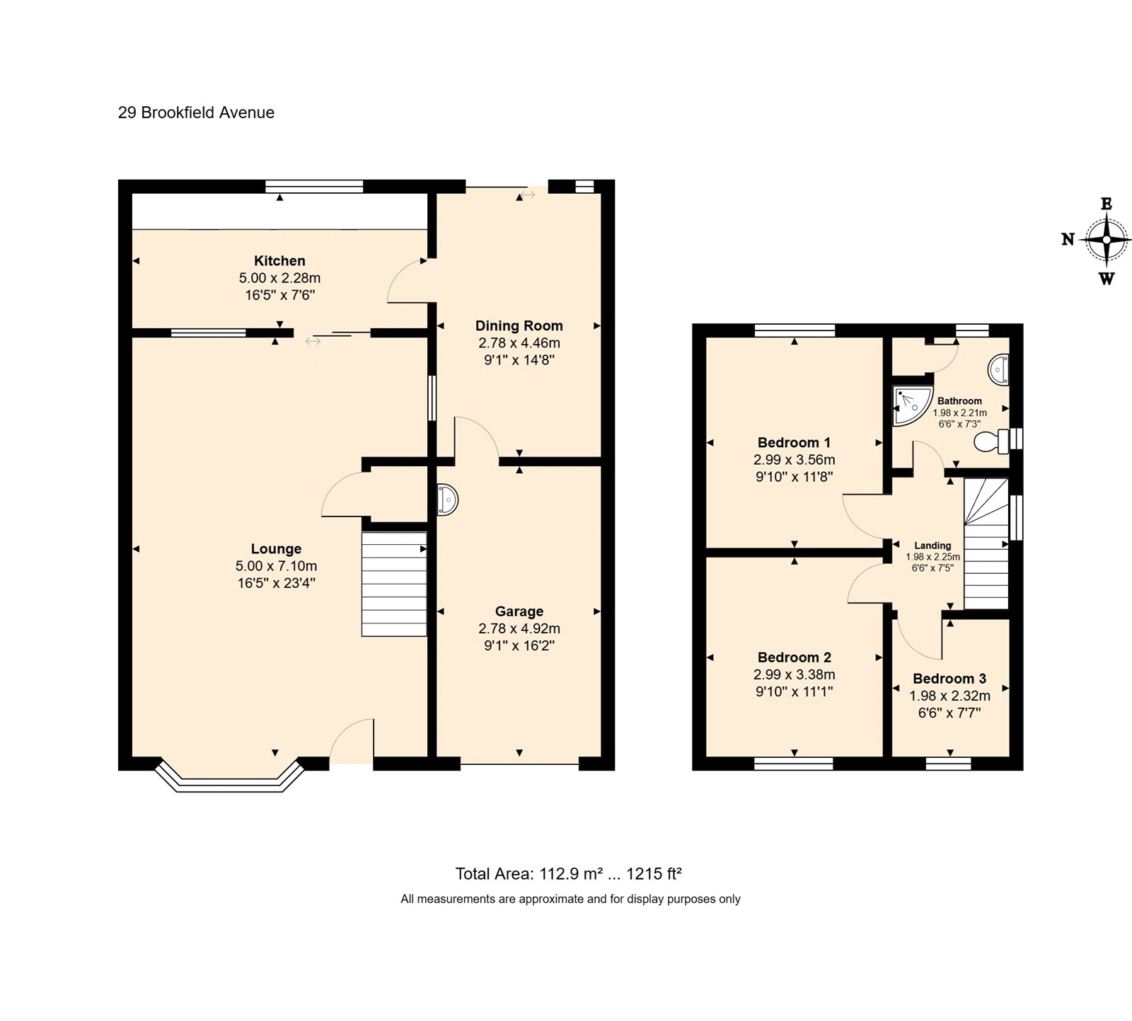 29, Brookfield Avenue, Nottingham floorplan