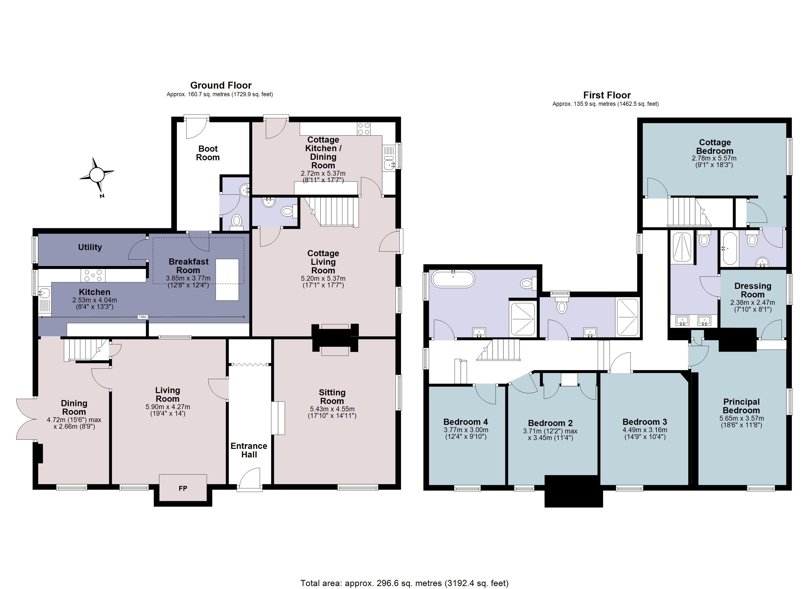 Poole Farm,, Torbryan, Devon floorplan