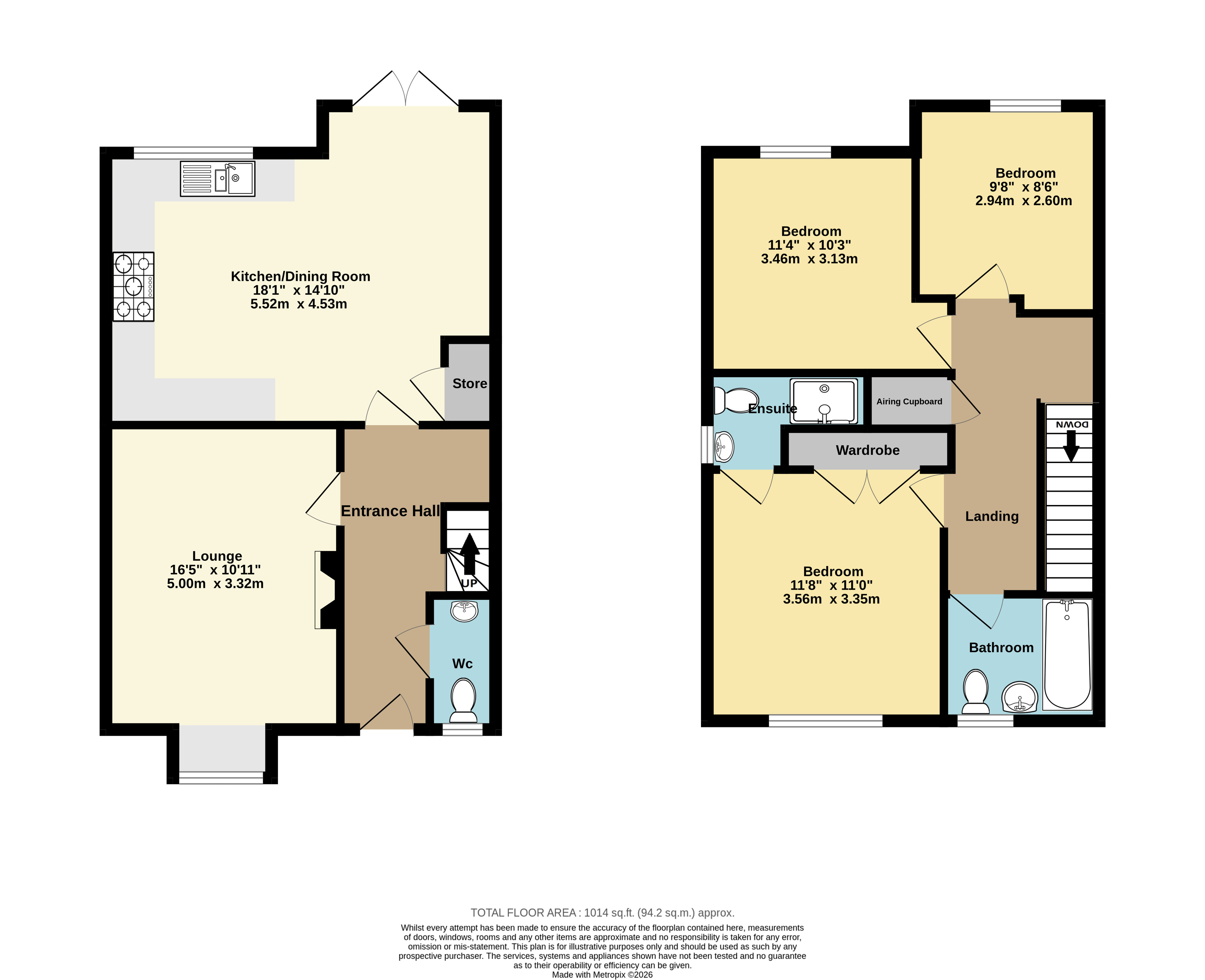 23, Bagham Place, Canterbury floorplan