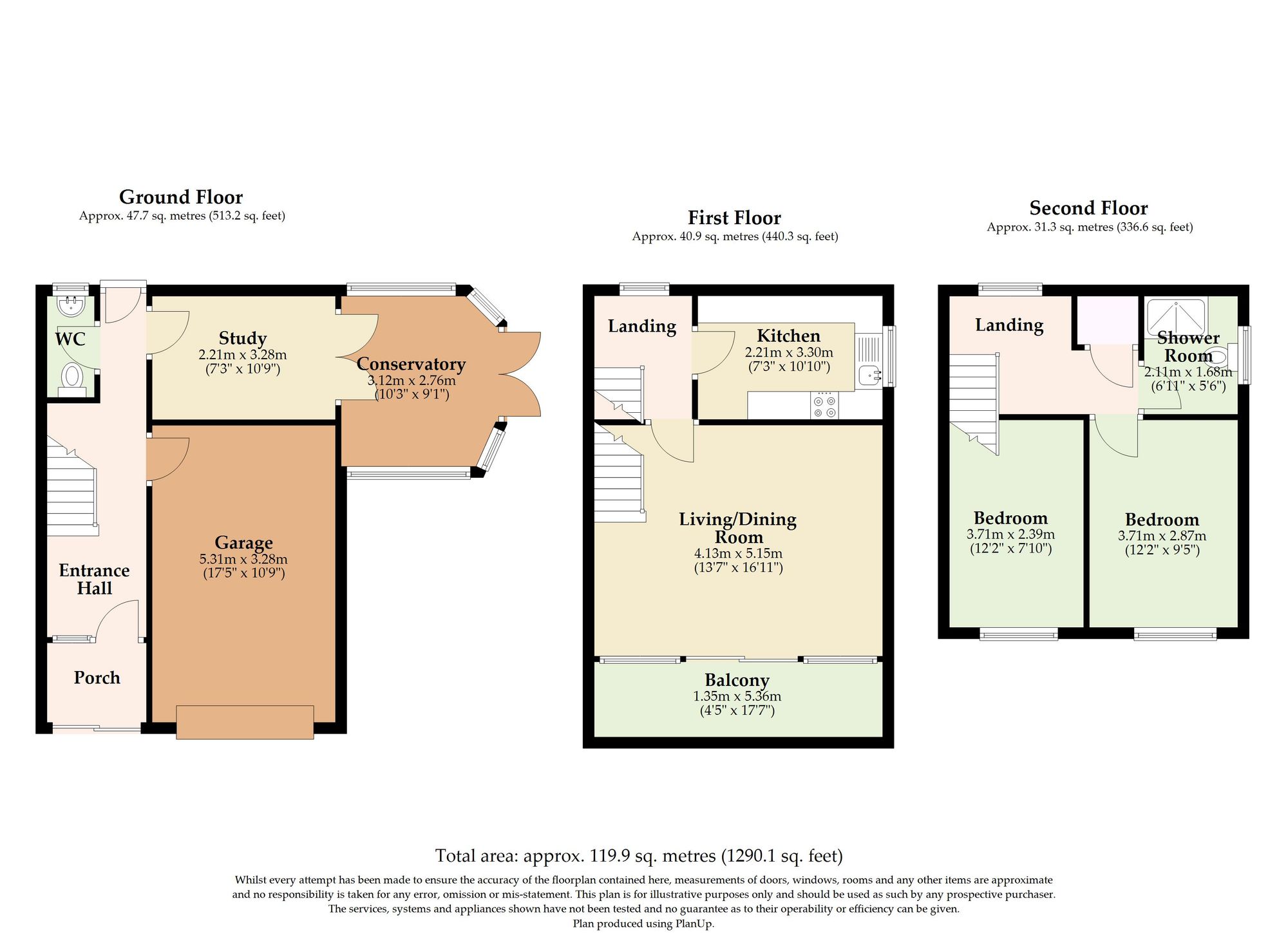 7 Staithe Close, Norwich floorplan