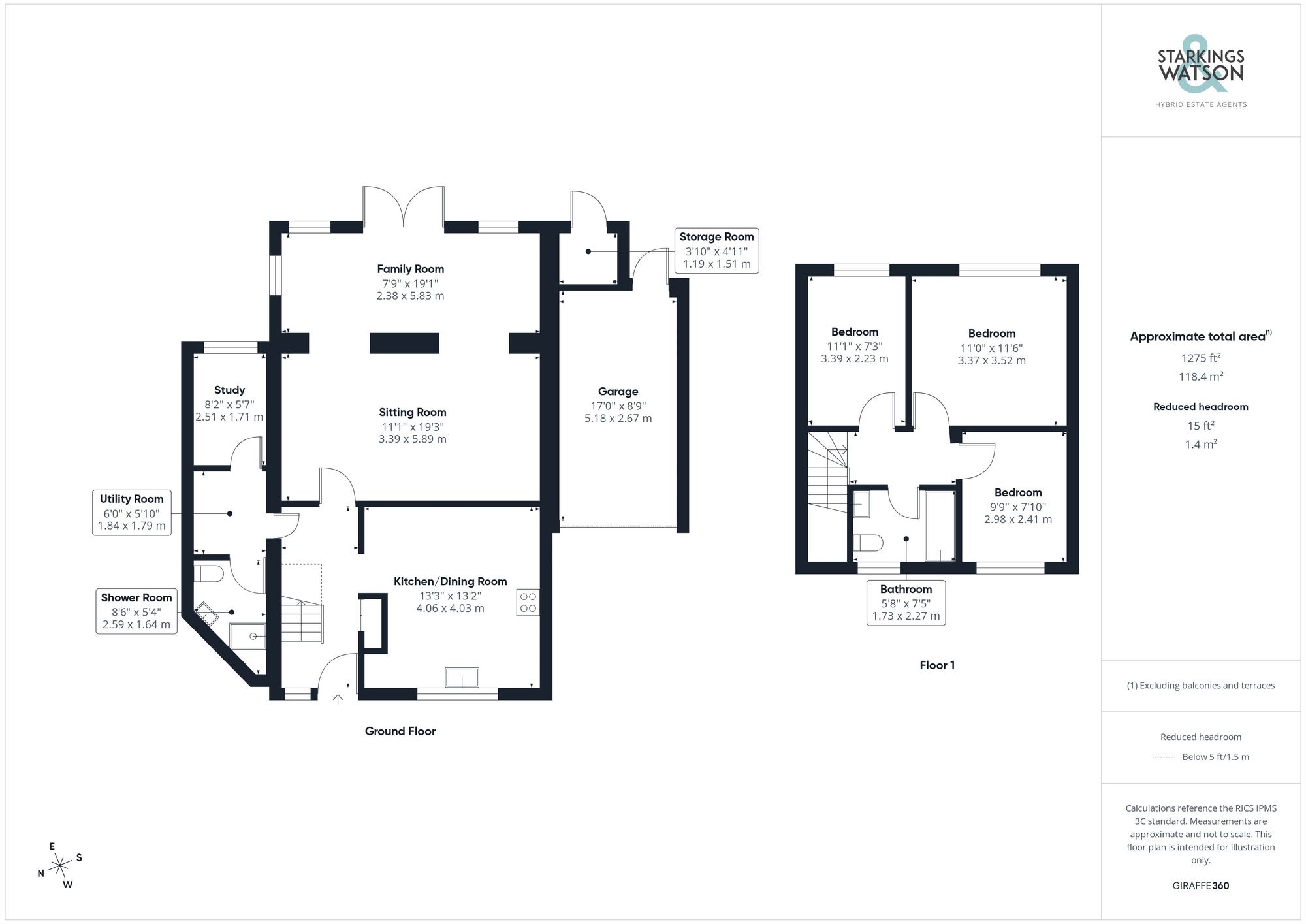 21 Gale Close, Norwich floorplan