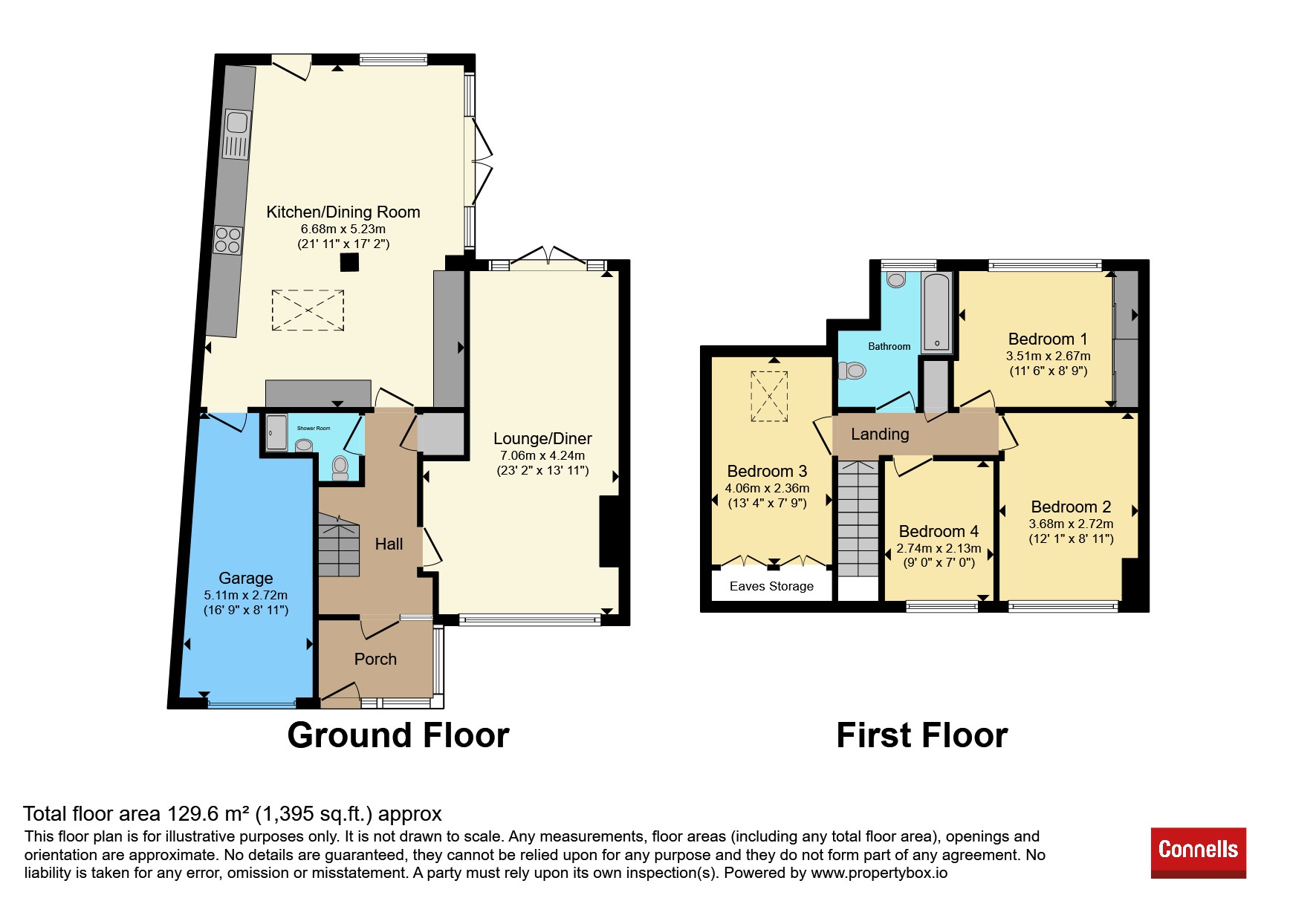 111, Plantation Road, Leighton Buzzard floorplan