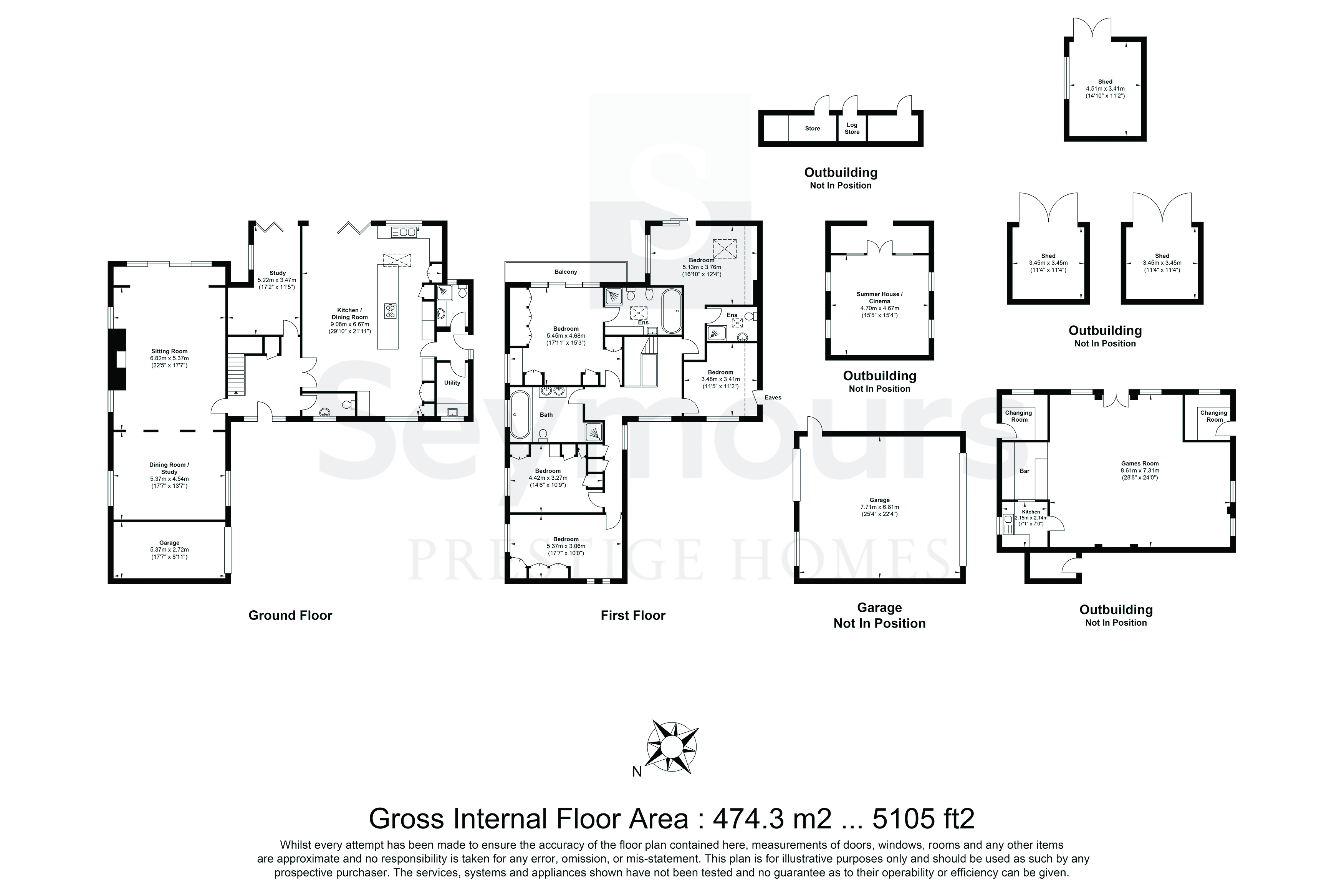 Sagana Lodge,, Guildford Road, Woking floorplan