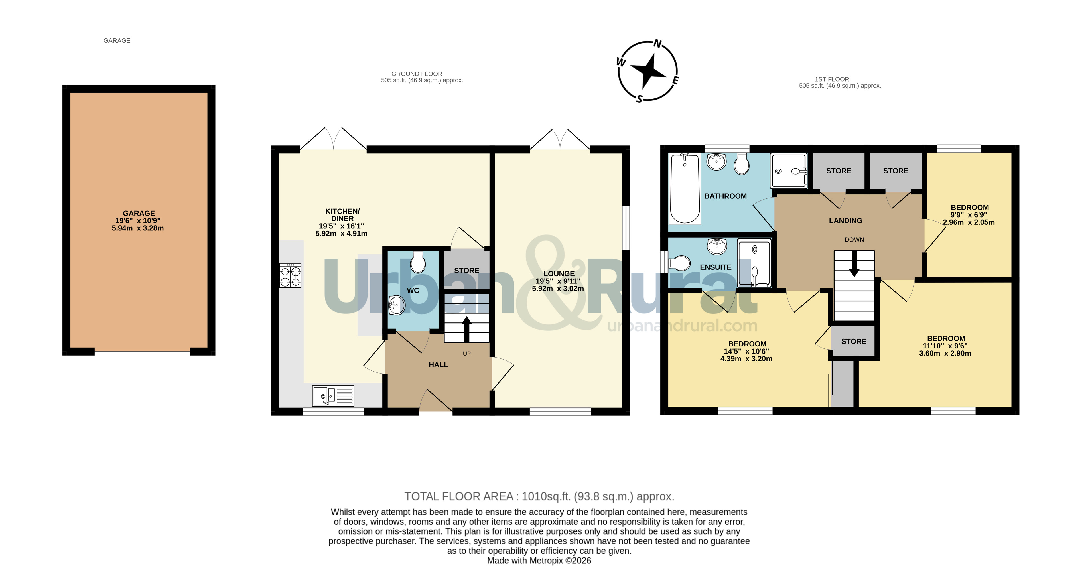 40, Norcott Mead, Bedford floorplan