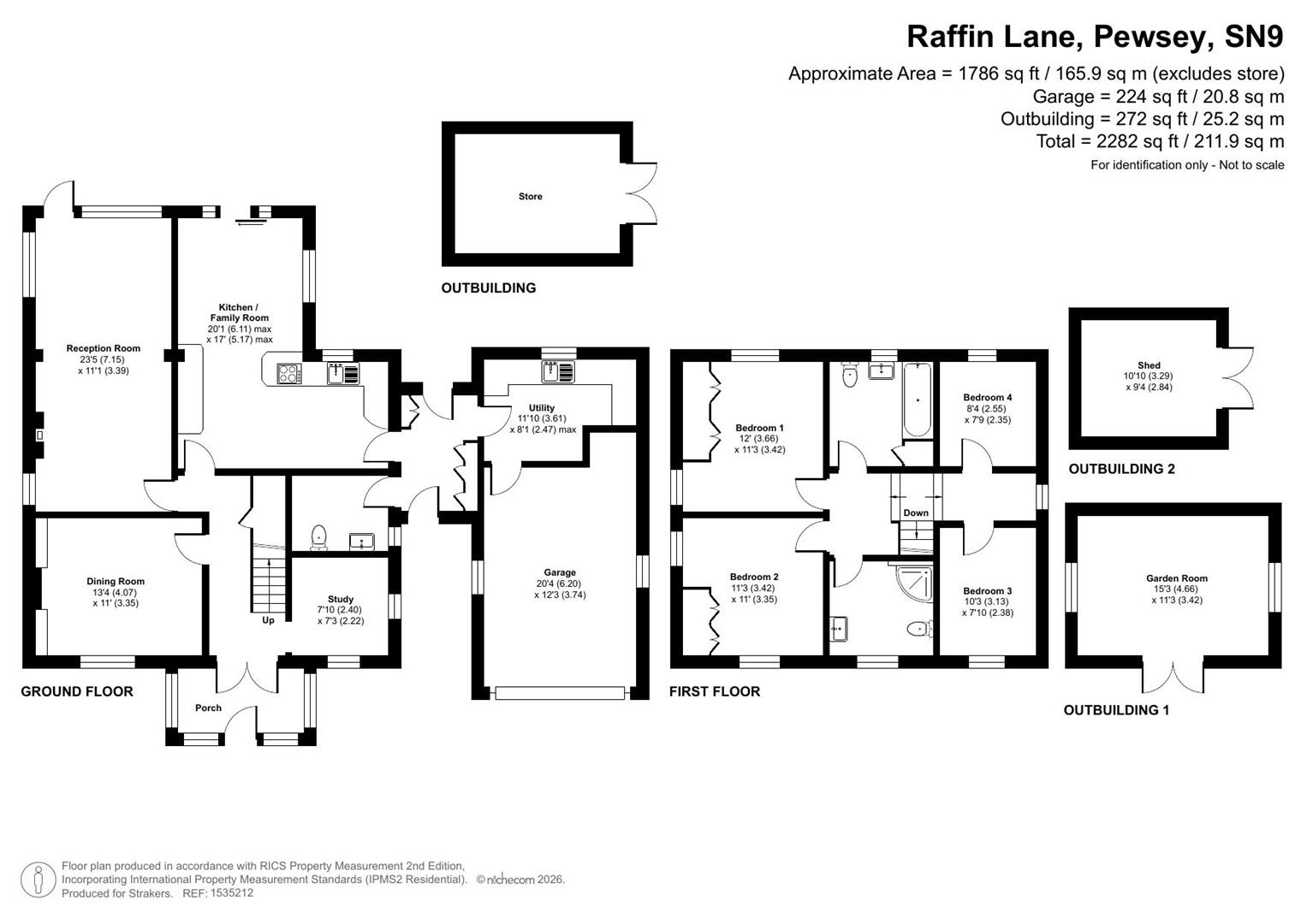 7, Raffin Lane, Pewsey floorplan