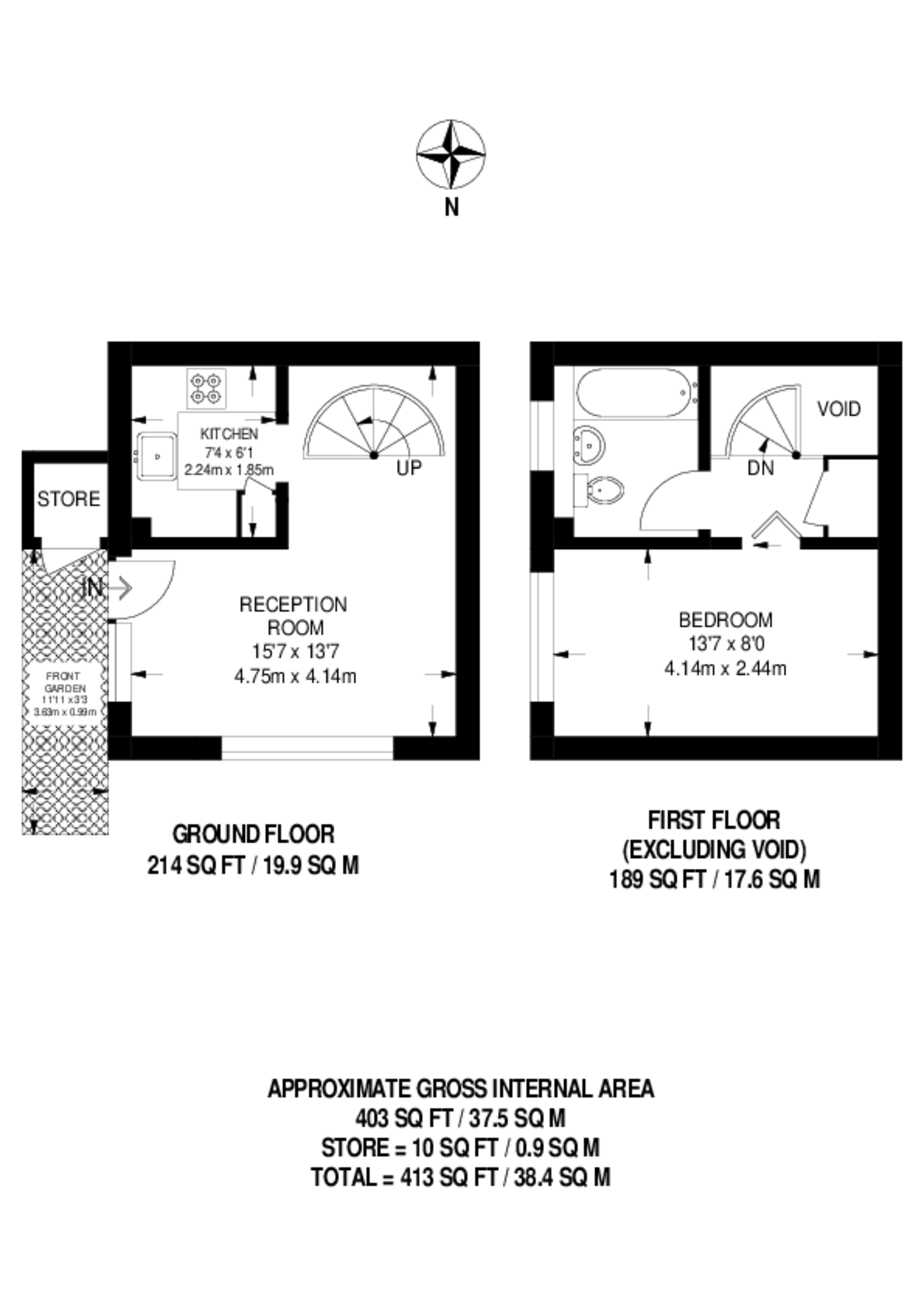 Burlington Close, Beckton floorplan