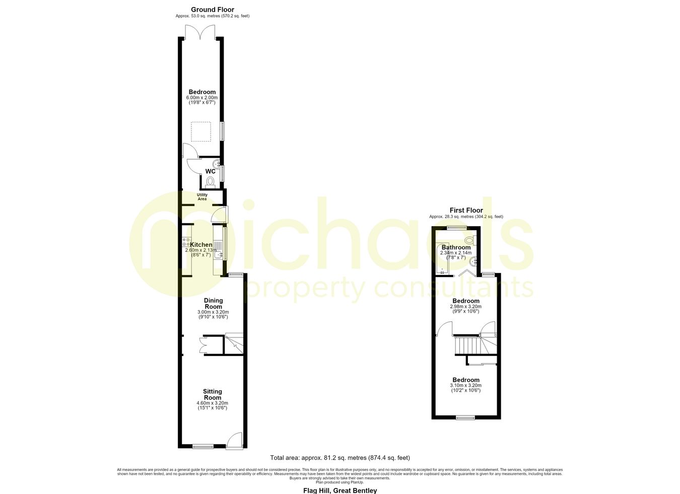 9, Flag Hill, Colchester floorplan