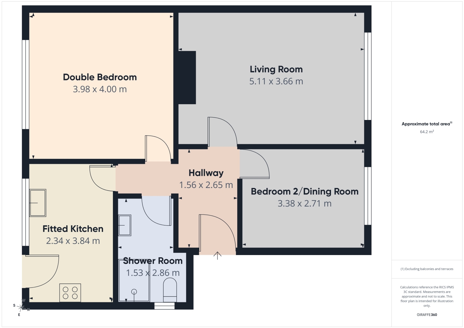 114, Broadway, Rossendale floorplan