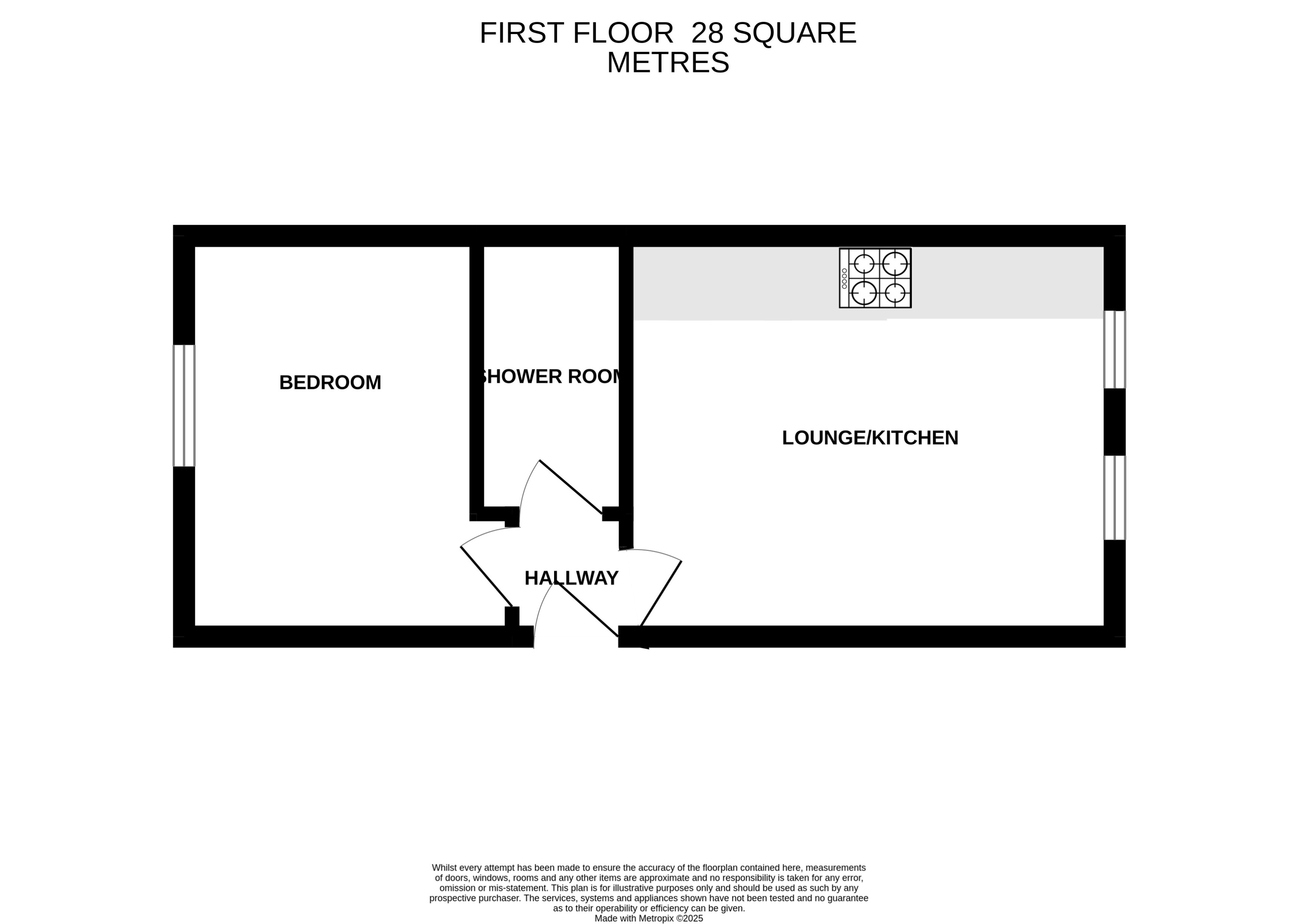 Flat 3, 10, George Street, Reading floorplan