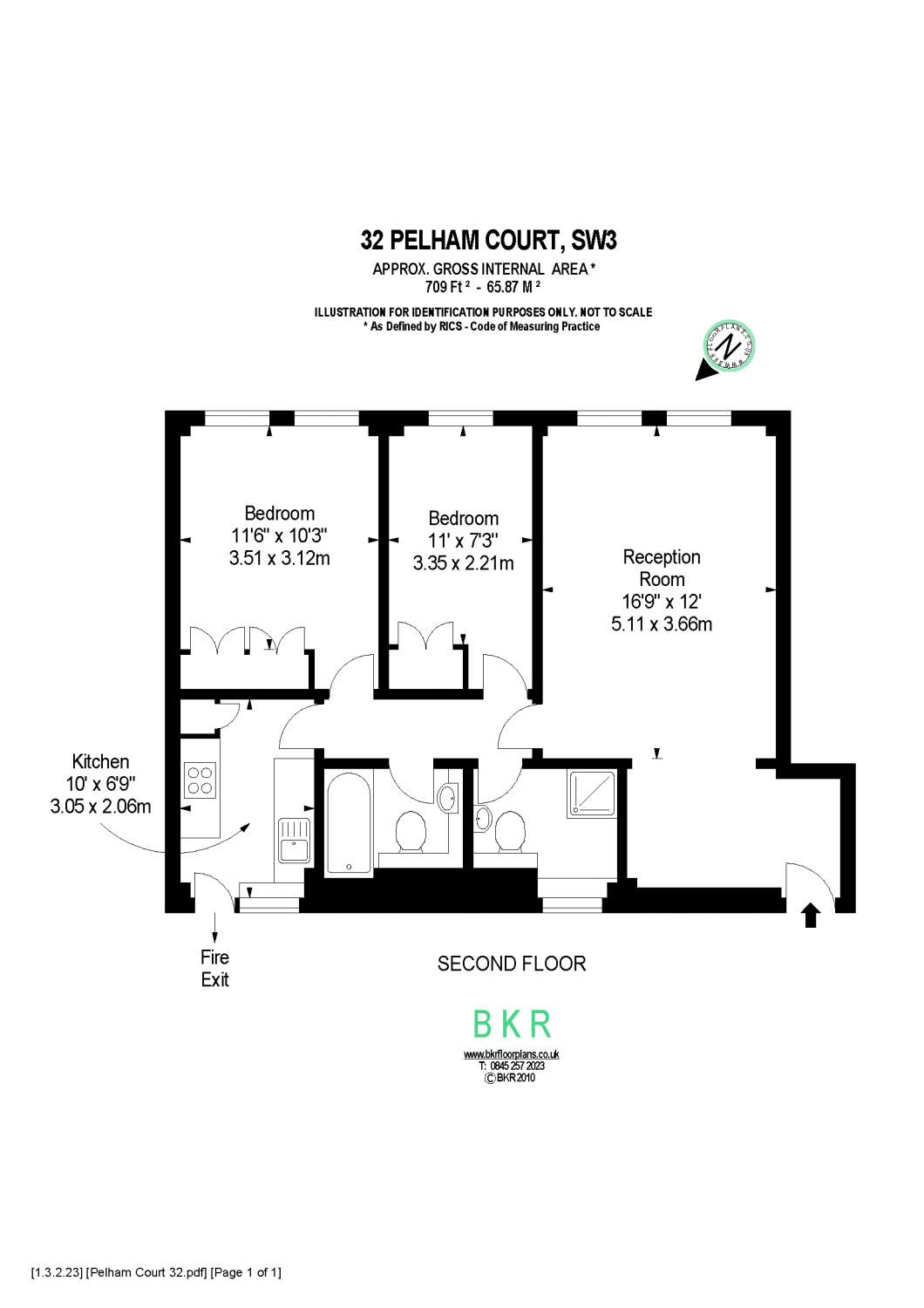 2 Bedrooms Flat to rent in Pelham Court, Fulham Road SW3