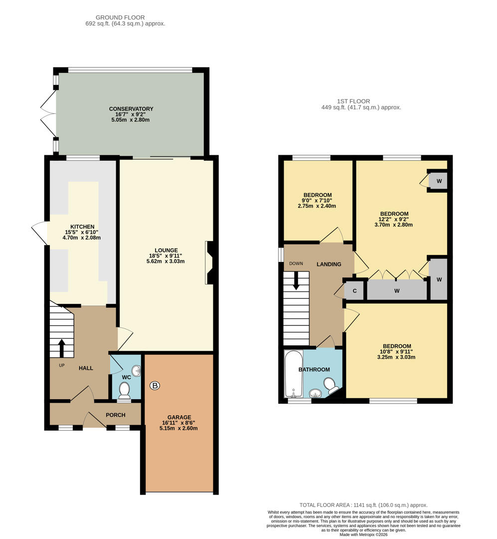 23, Warmwell Close, Coventry floorplan