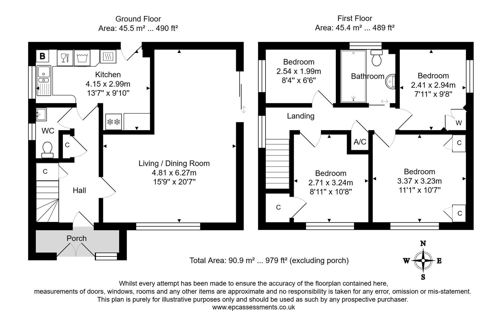 11, Fir Grove, Calne floorplan