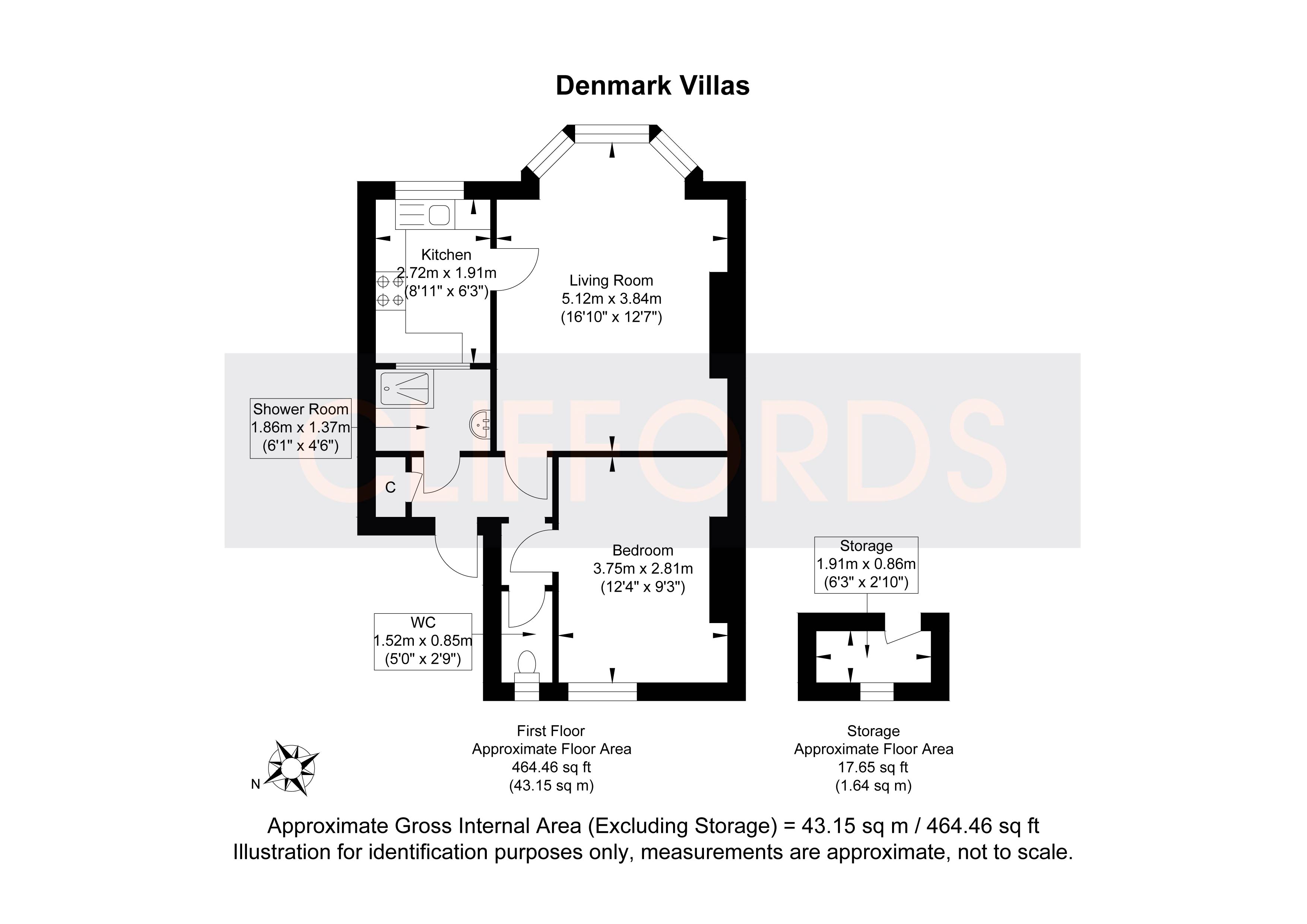 11, Hove floorplan