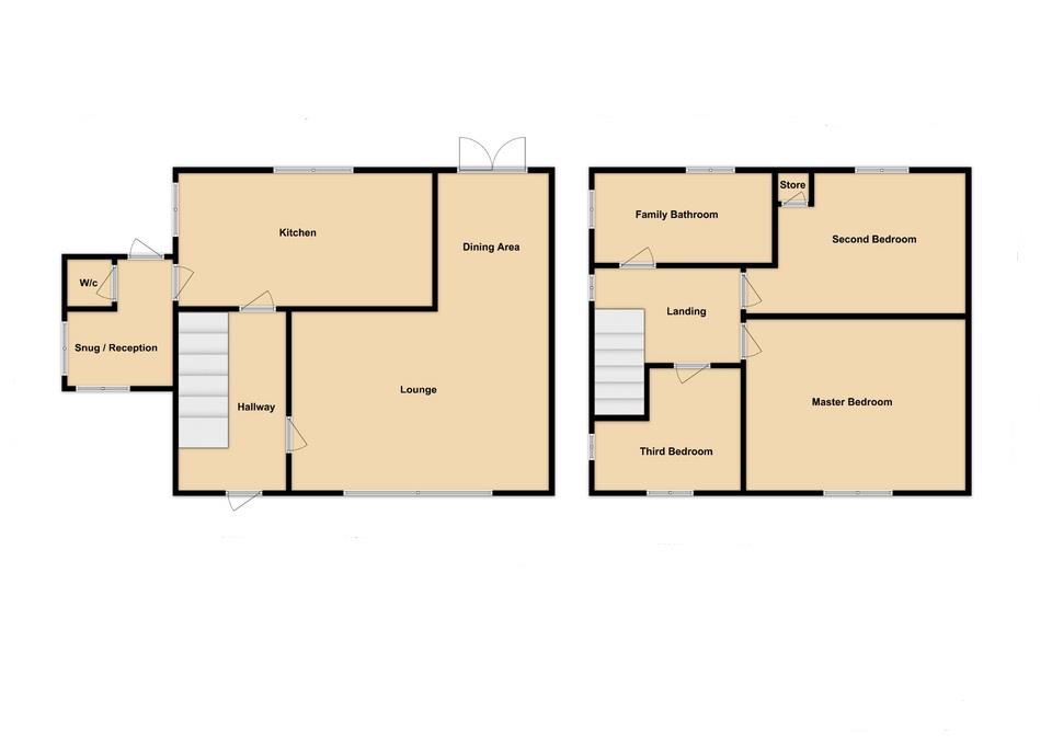 18, Webb Square, Horden floorplan