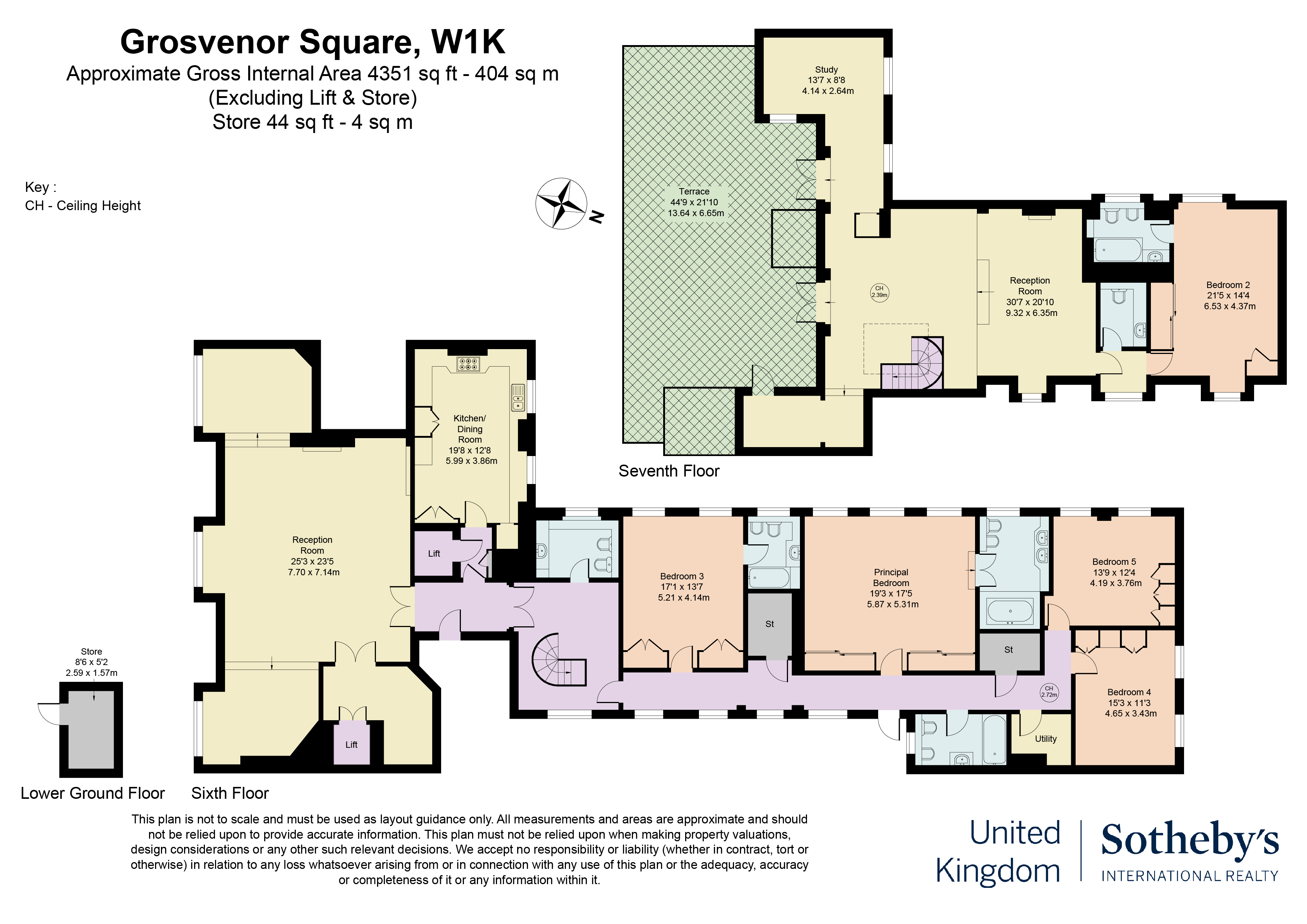 18, 18 Grosvenor Square, London floorplan