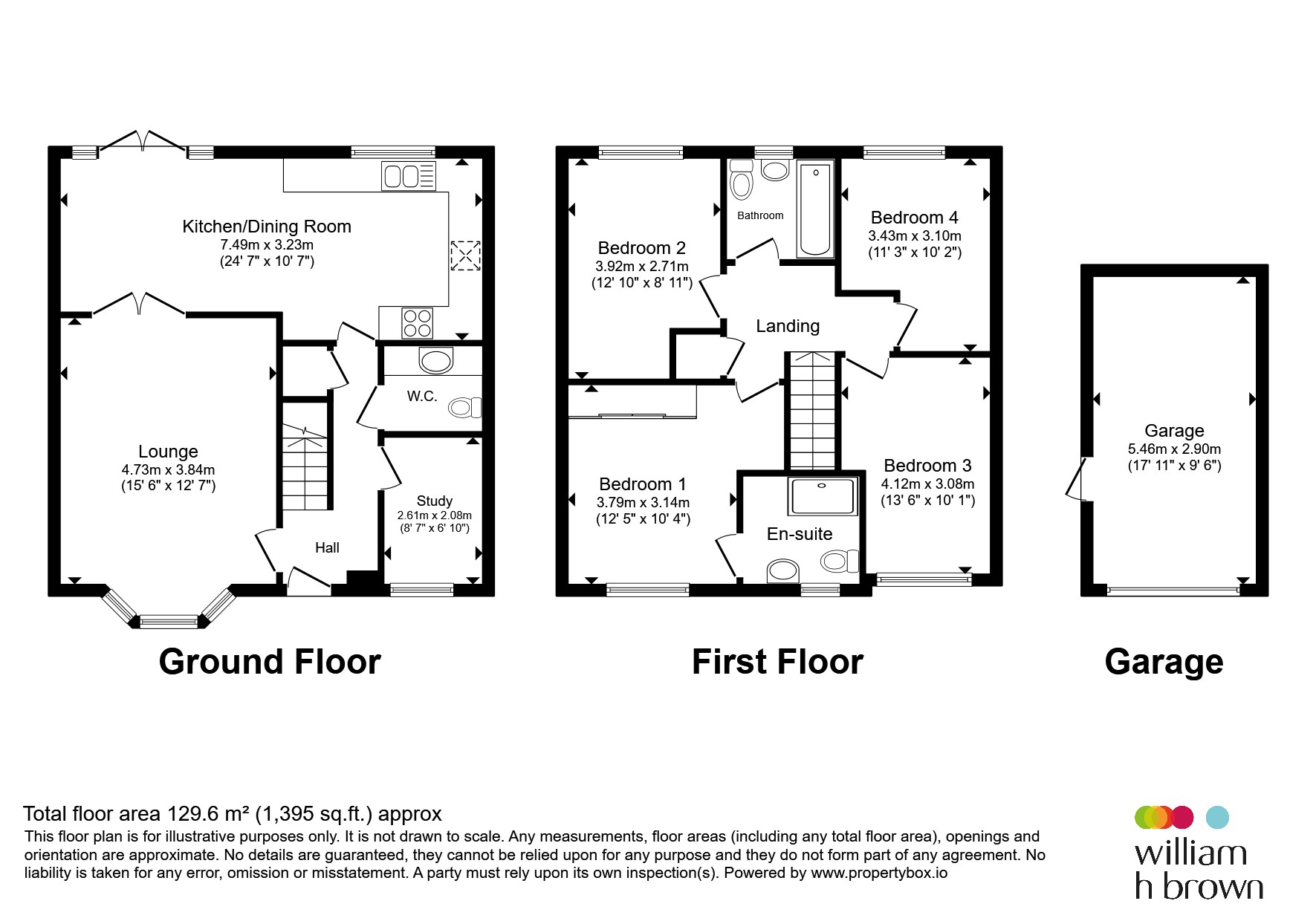 17, Sawyer Crescent, Norwich floorplan