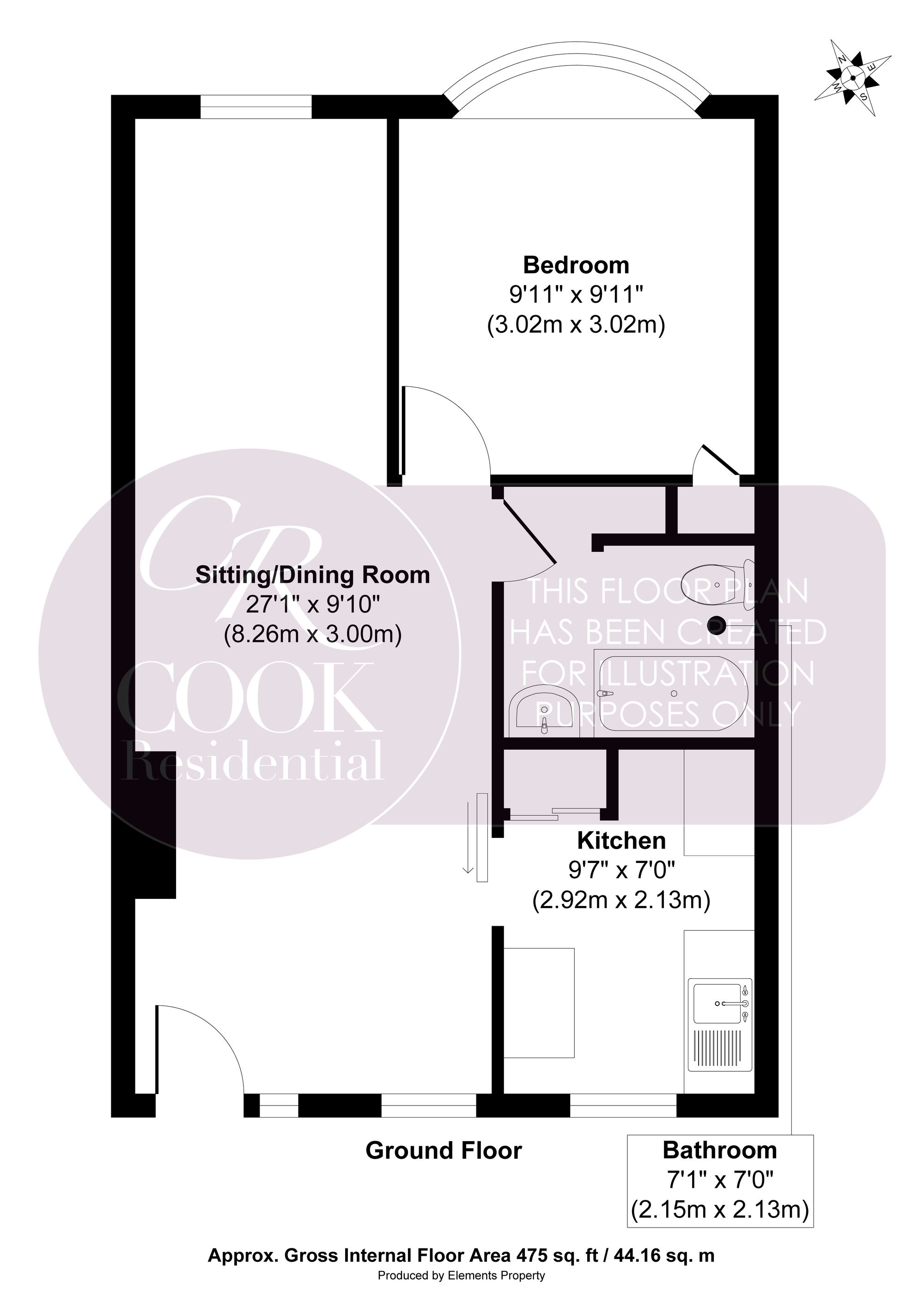 11 Hatherley Hall Hatherley Road, Cheltenham floorplan