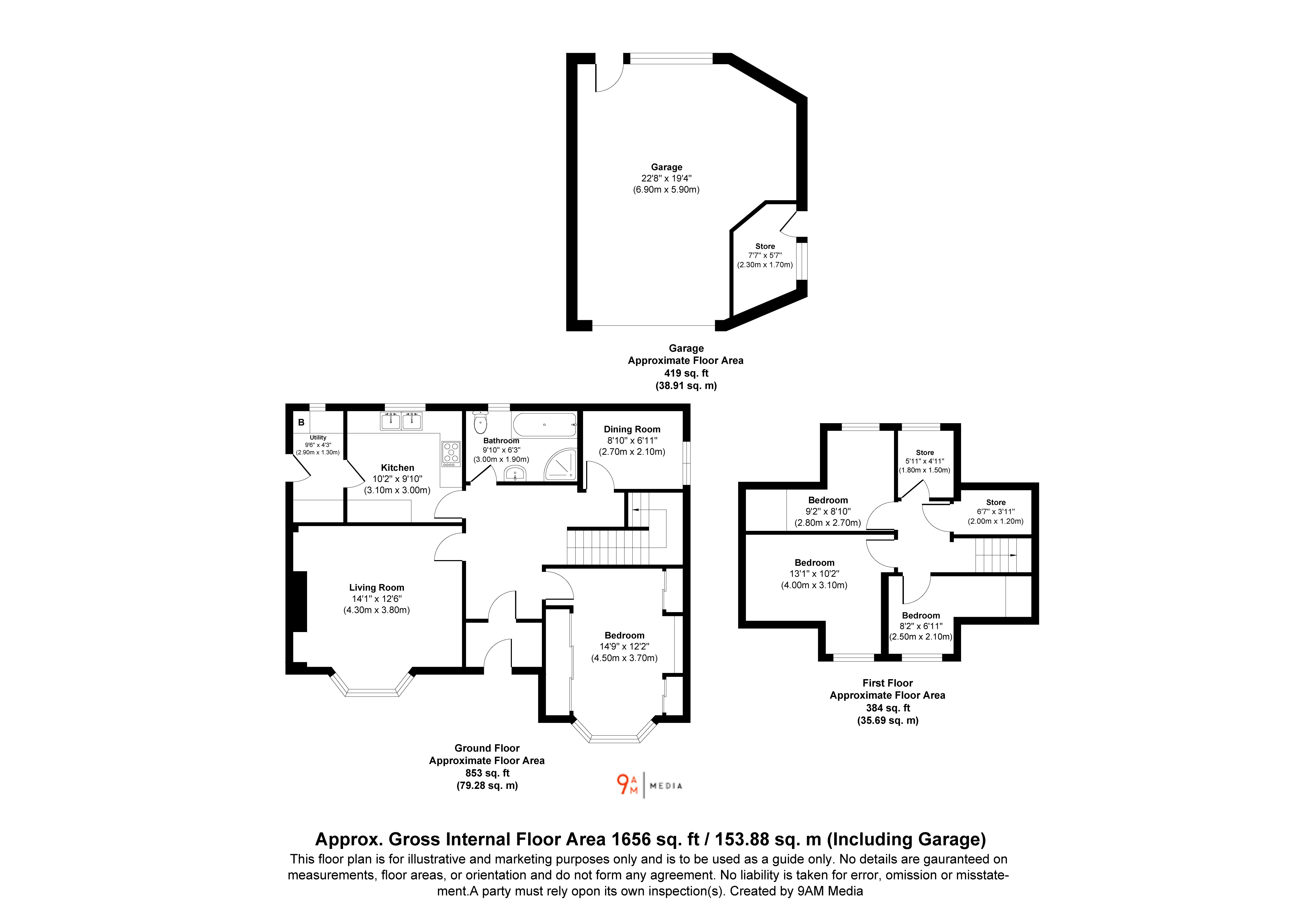 26, Lundin Road, Crossford floorplan