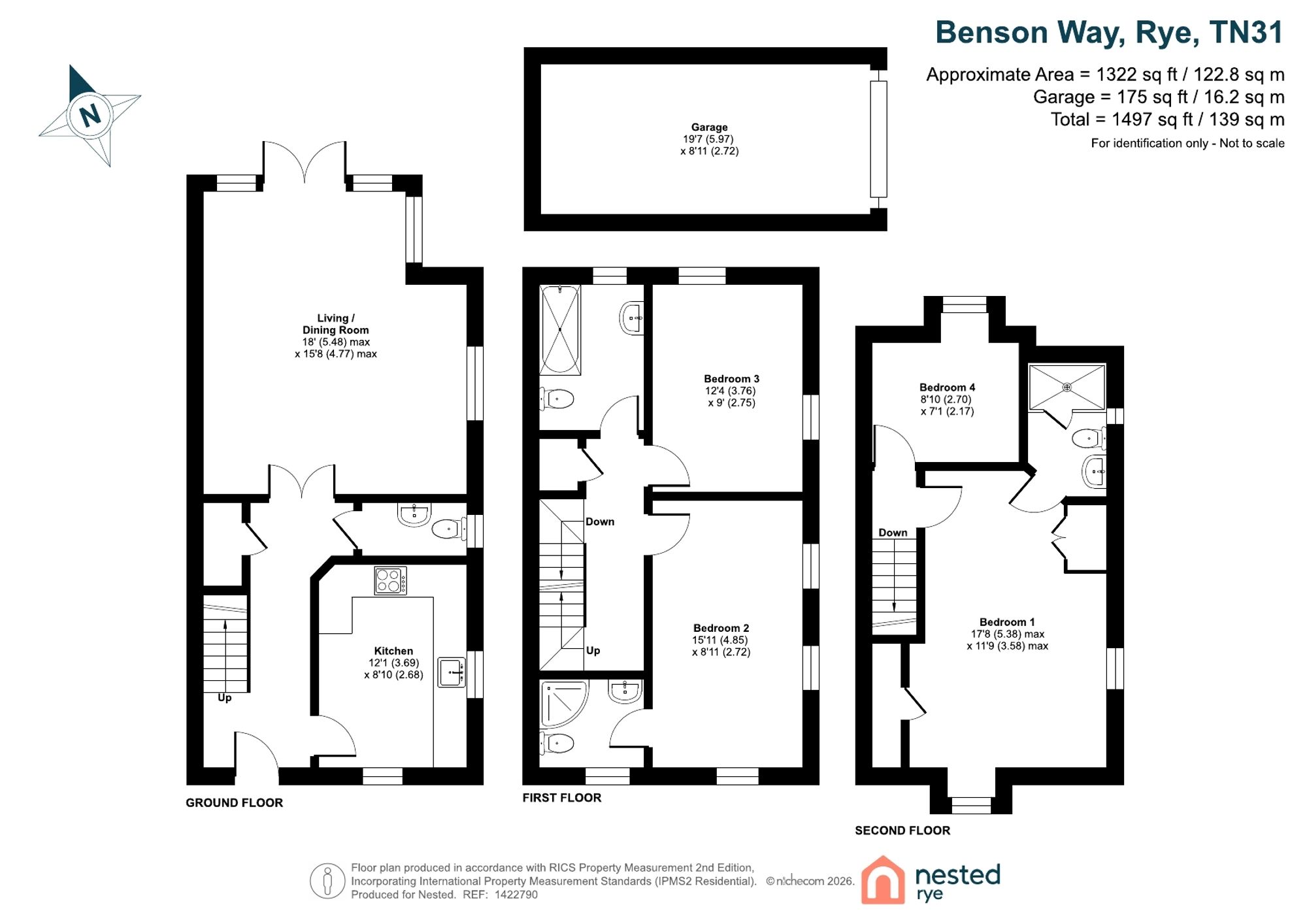 2 Benson Way, Rye floorplan