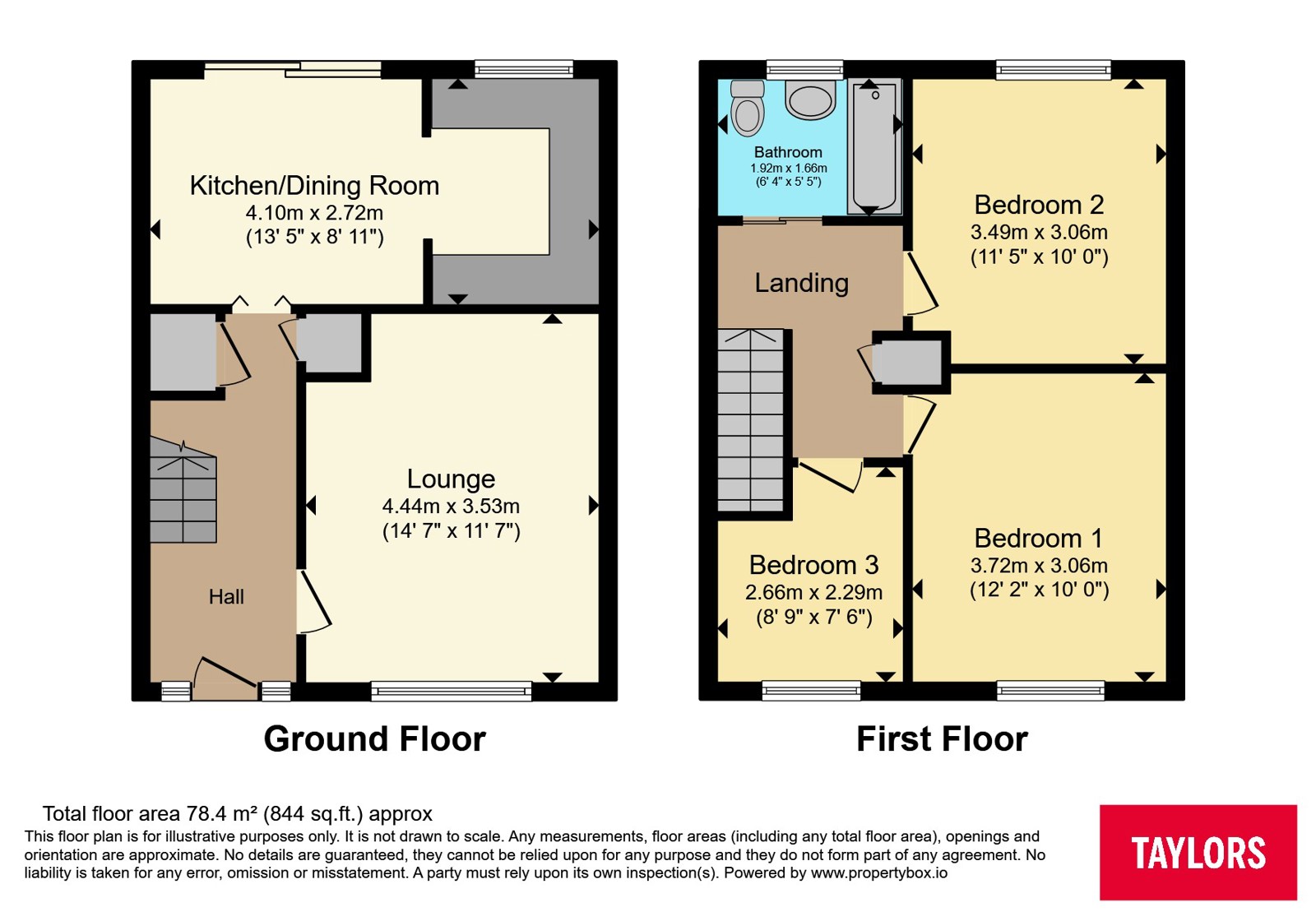 141, Witcombe, BRISTOL floorplan