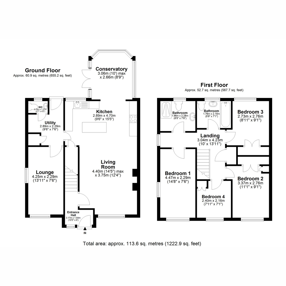 1, Lakeside, Macclesfield floorplan