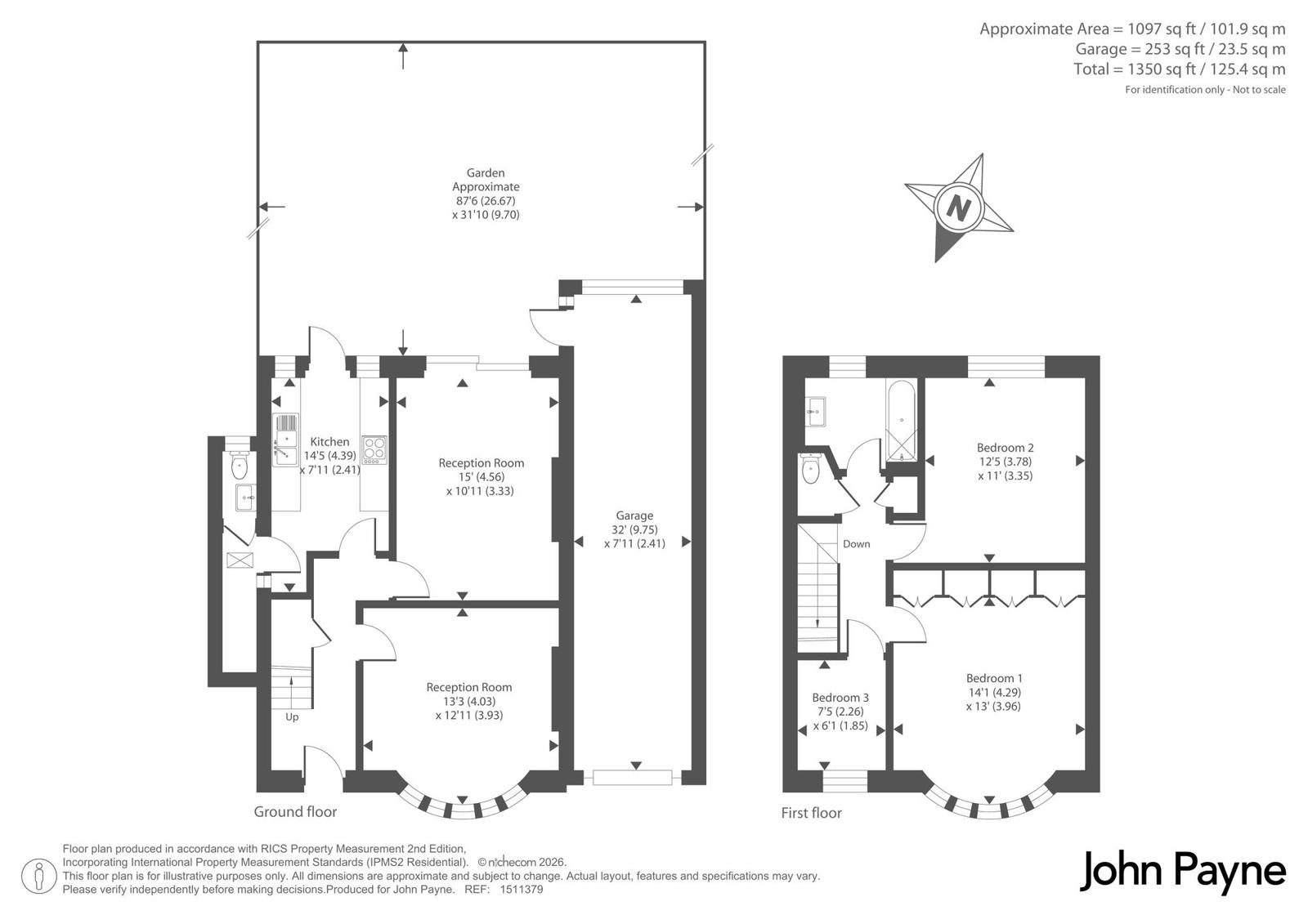 111, Upwood Road, Lee floorplan