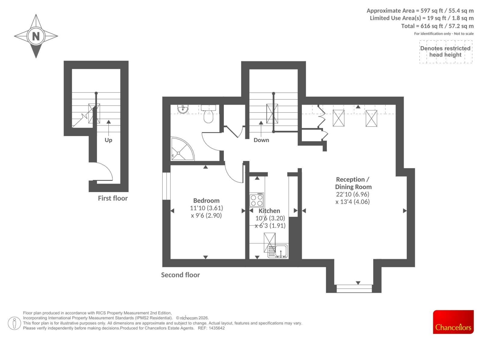 FLAT 4 GREENWAYS COURT, Greenways Court, Ascot floorplan