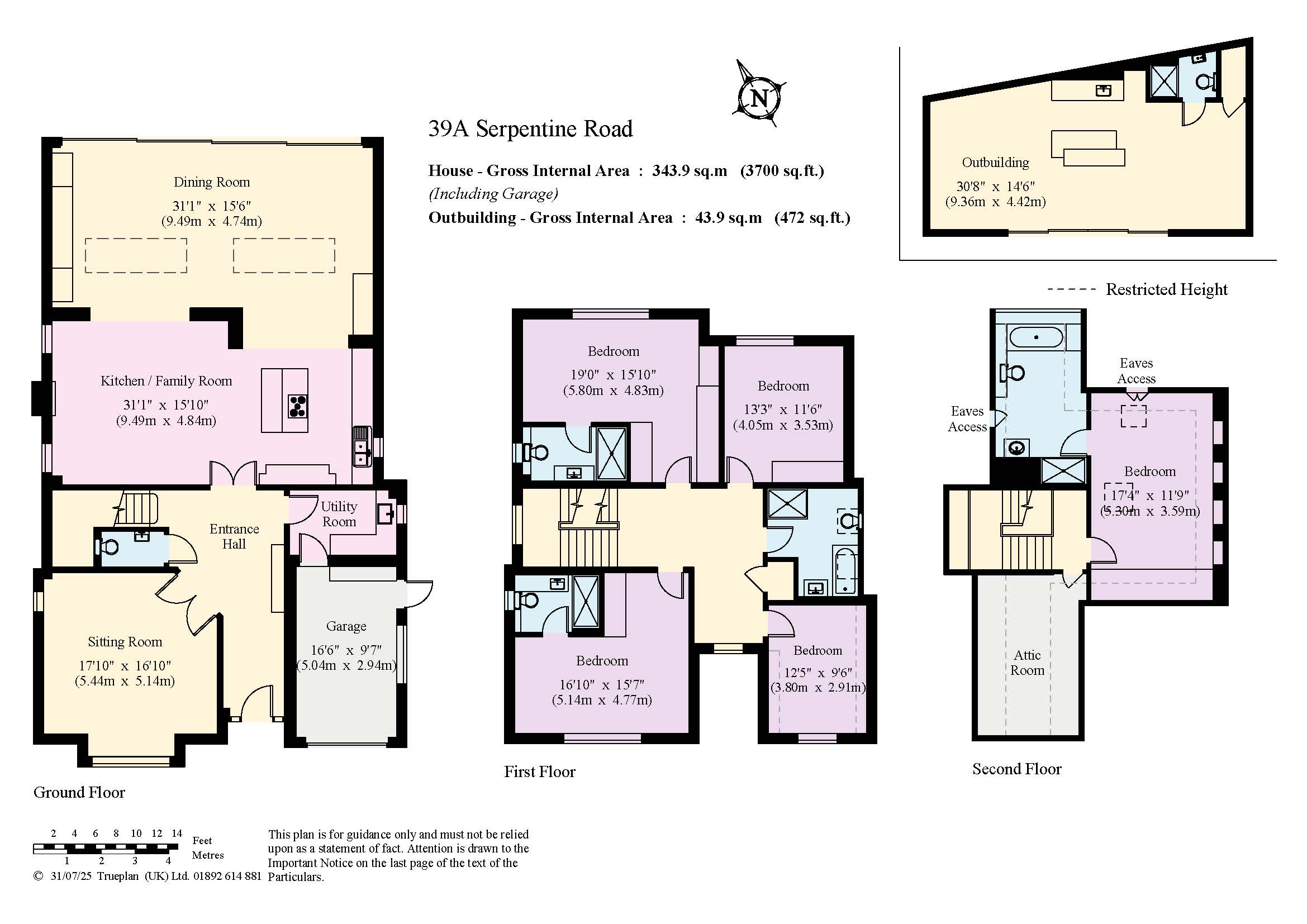 39A, Serpentine Road, Sevenoaks floorplan