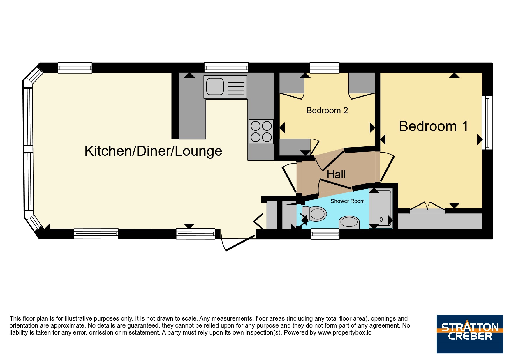 Plot 50,, Killigarth, Cornwall floorplan
