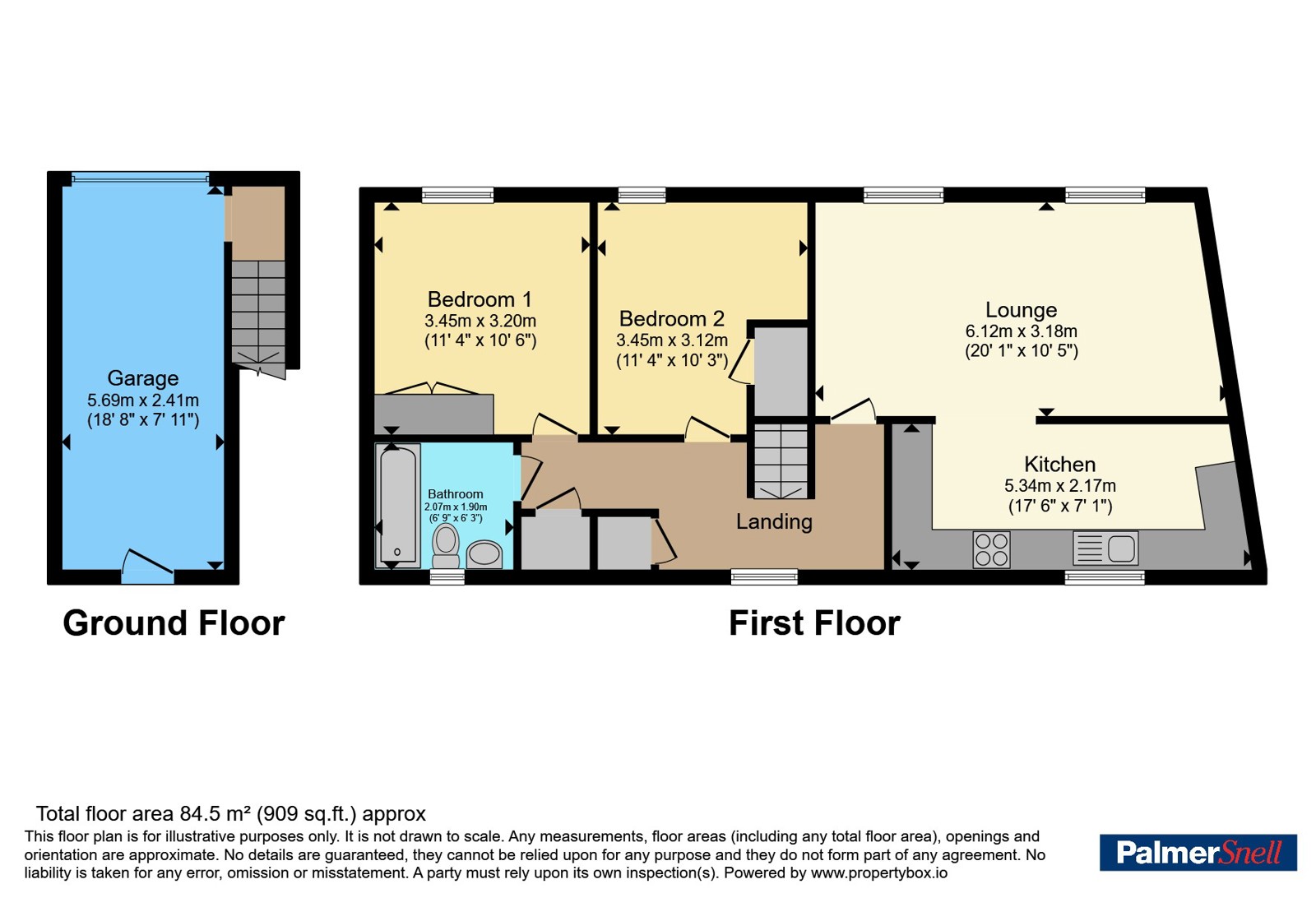 59, Morse Road, Taunton floorplan