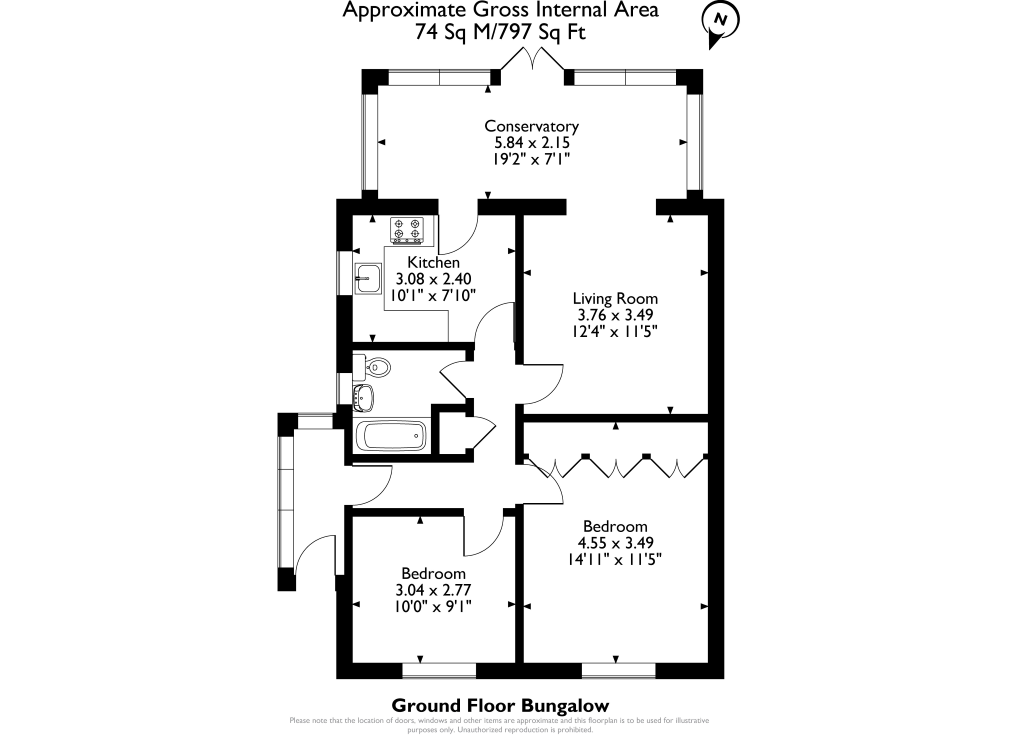 5, Dudley Gardens, Sunderland floorplan