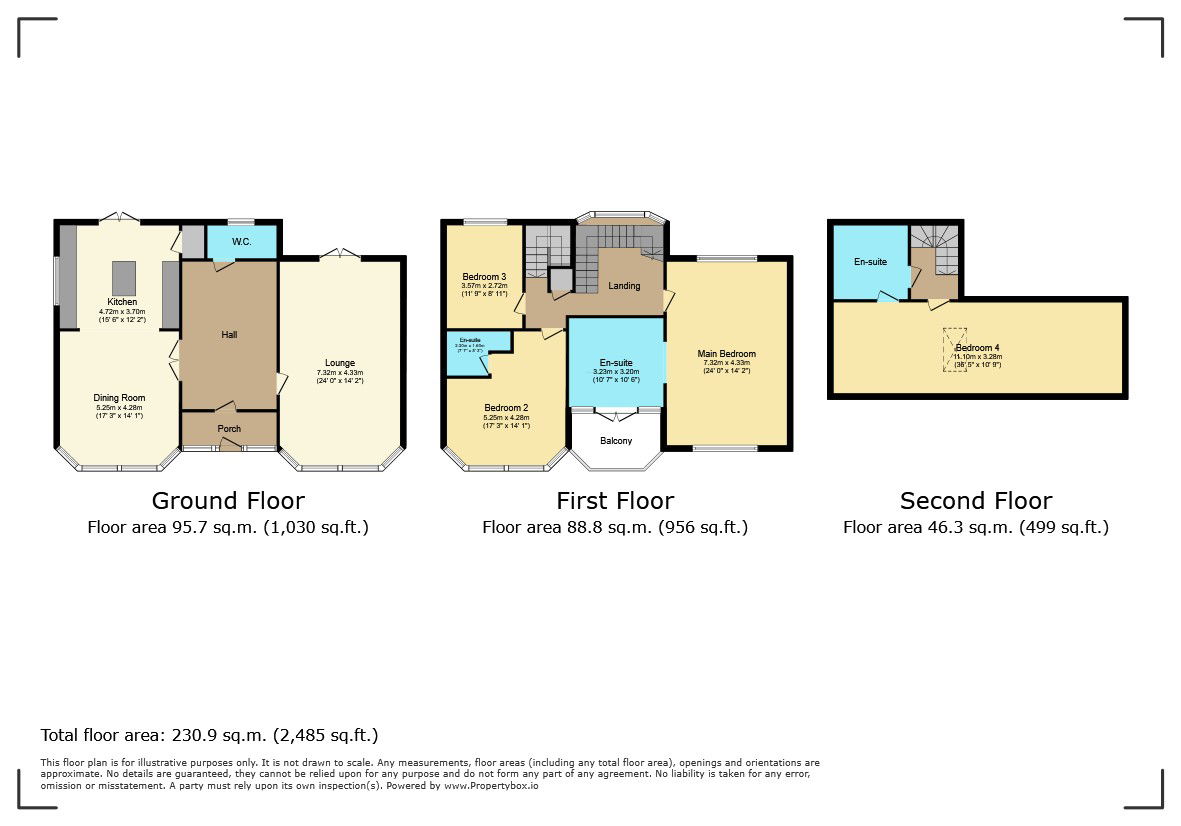 151, Queens Park Avenue, Bournemouth floorplan