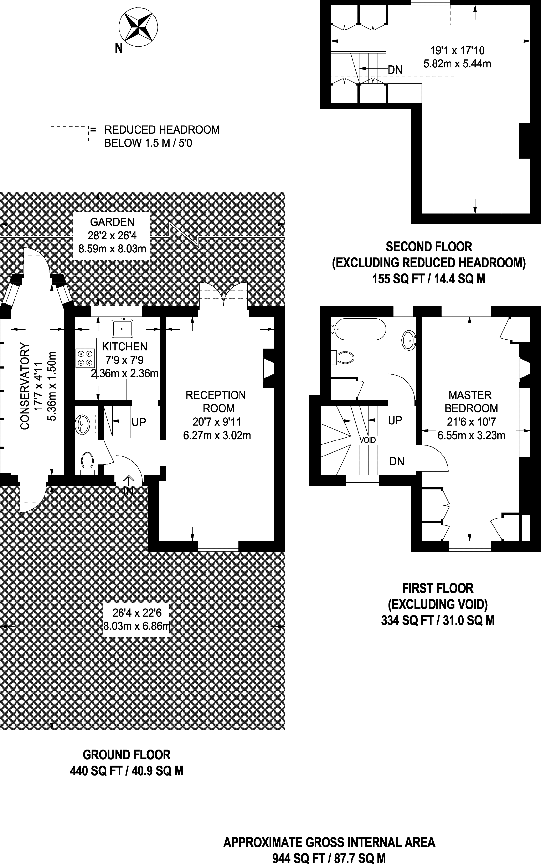 Gothic Cottages, Highfield Road, London floorplan