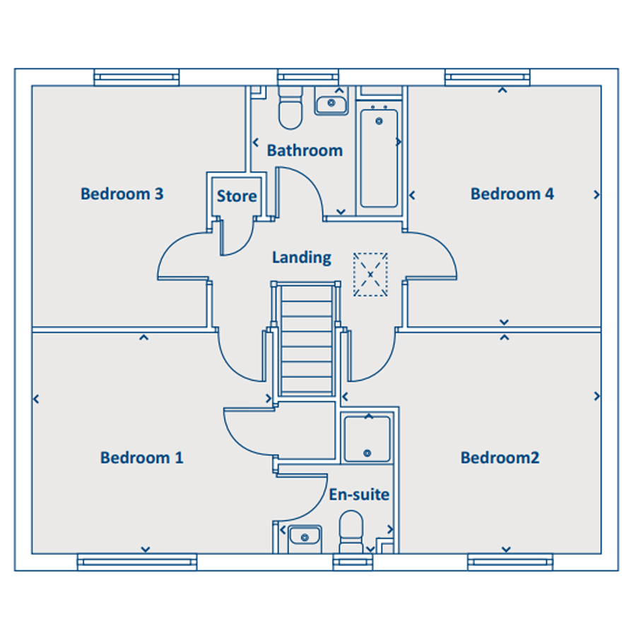 Plot 50, Cannop Crescent, Stoneyburn floorplan