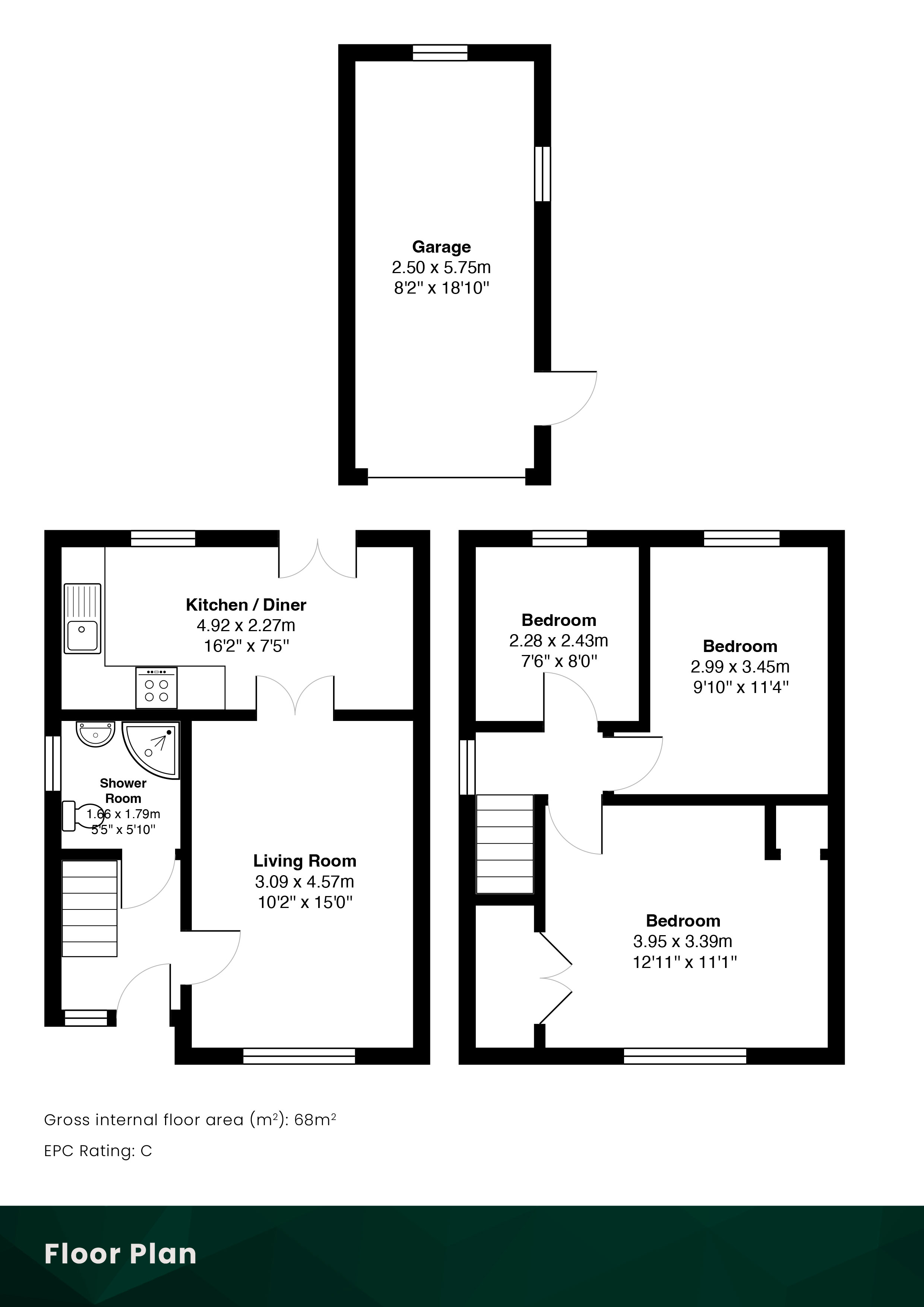 Katrine Drive, Crossford floorplan