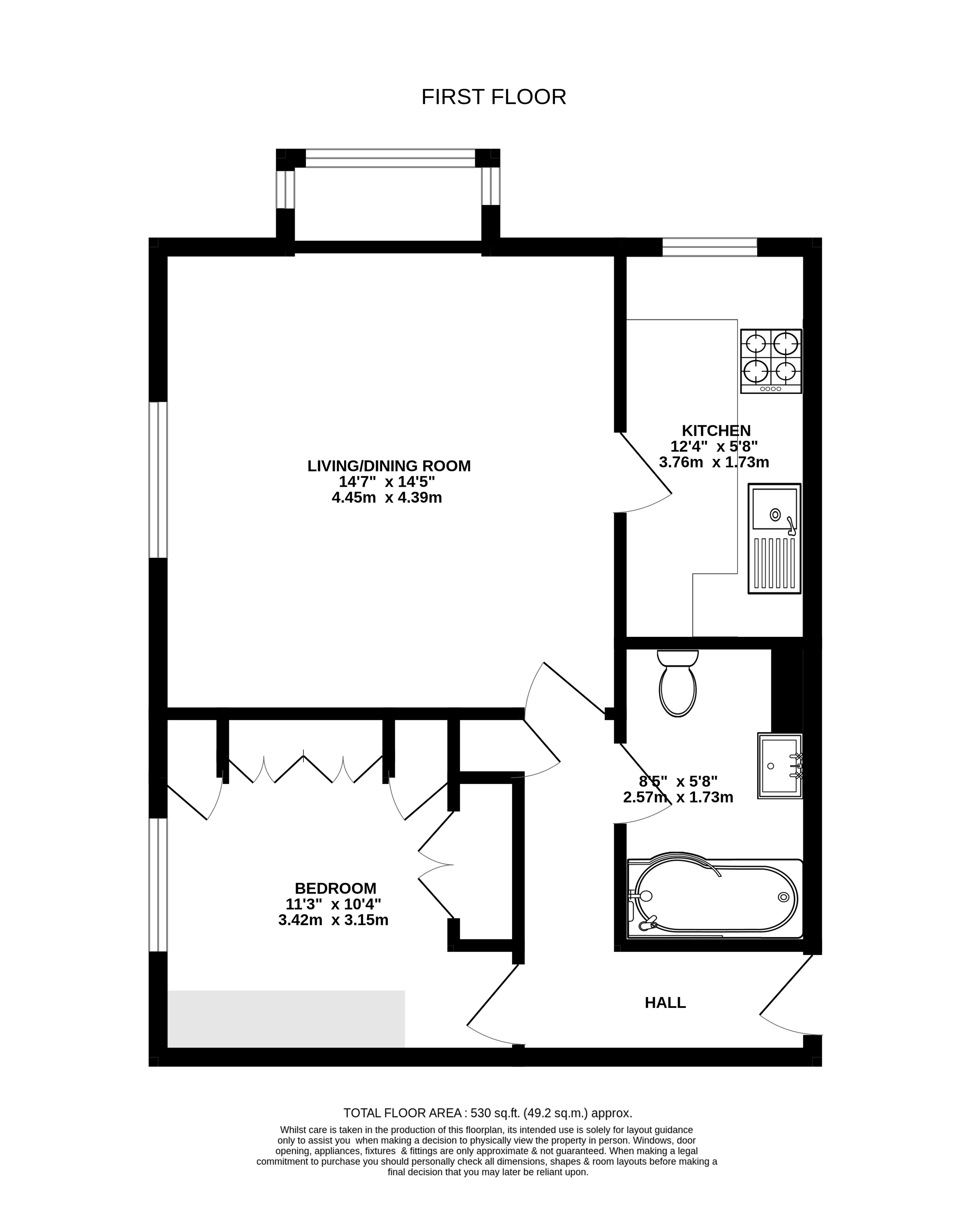 30, Birchwood Close, Morden floorplan