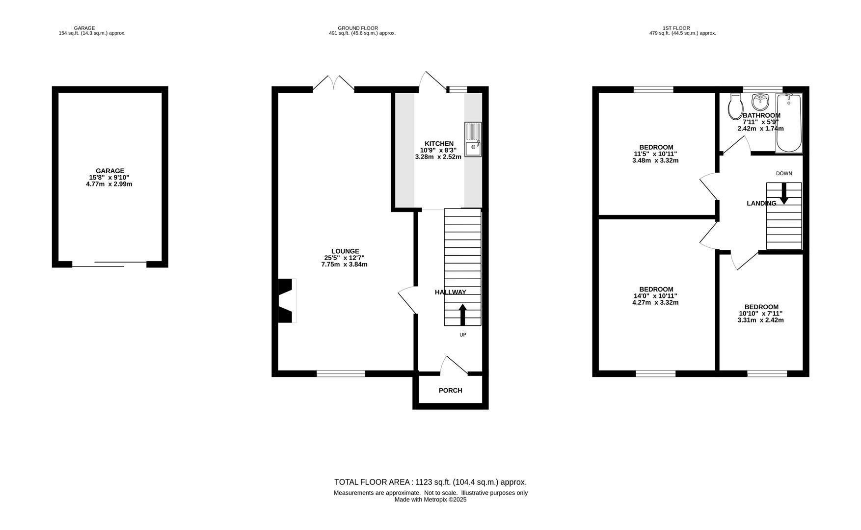 6, Tweed Green, Romford floorplan