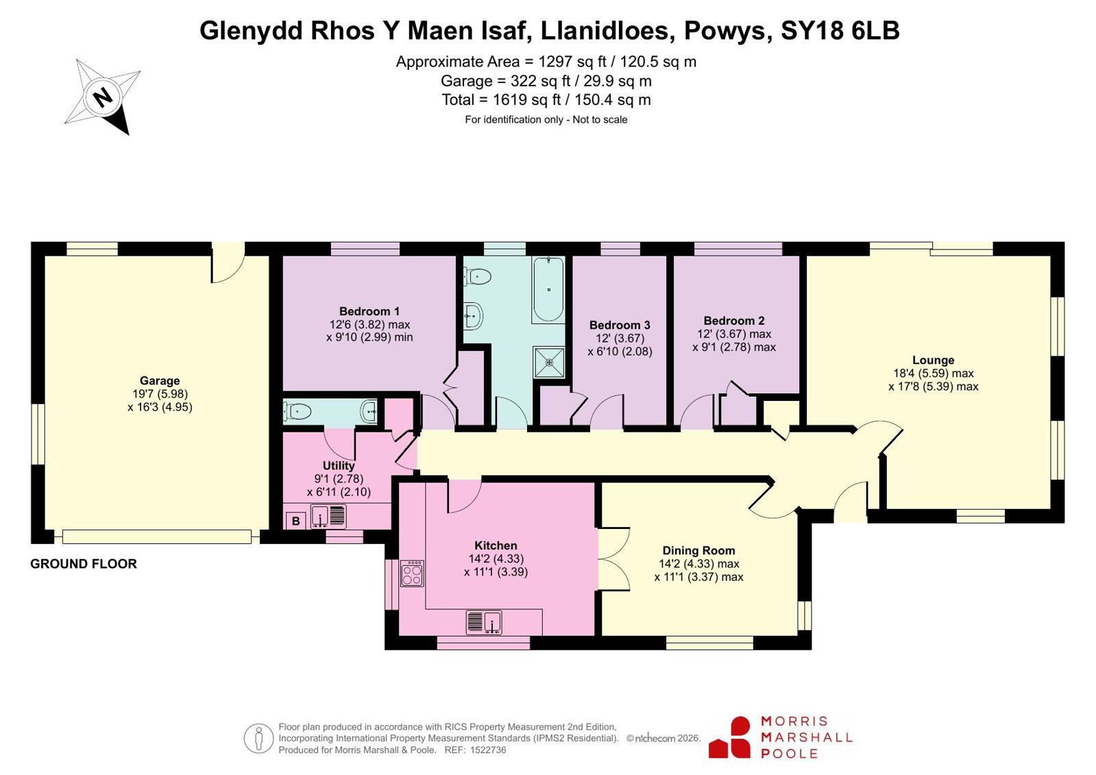 Glenydd,, 23 Rhos Y Maen Isaf, Powys floorplan