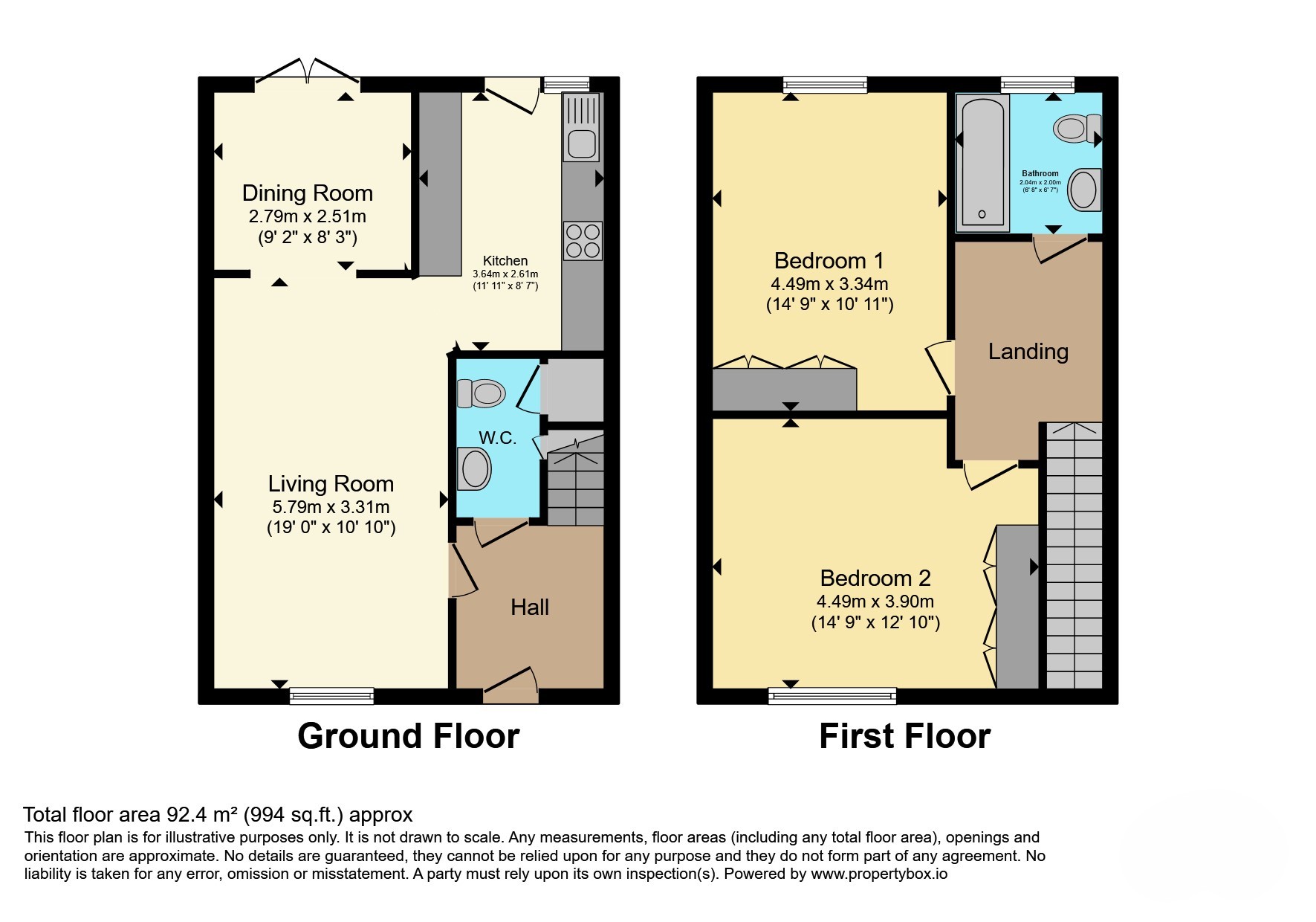 Listing floorplan