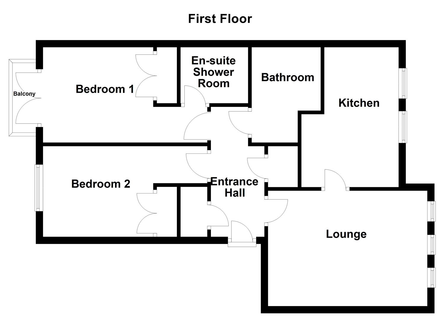 19, Princes Gate, Wakefield floorplan