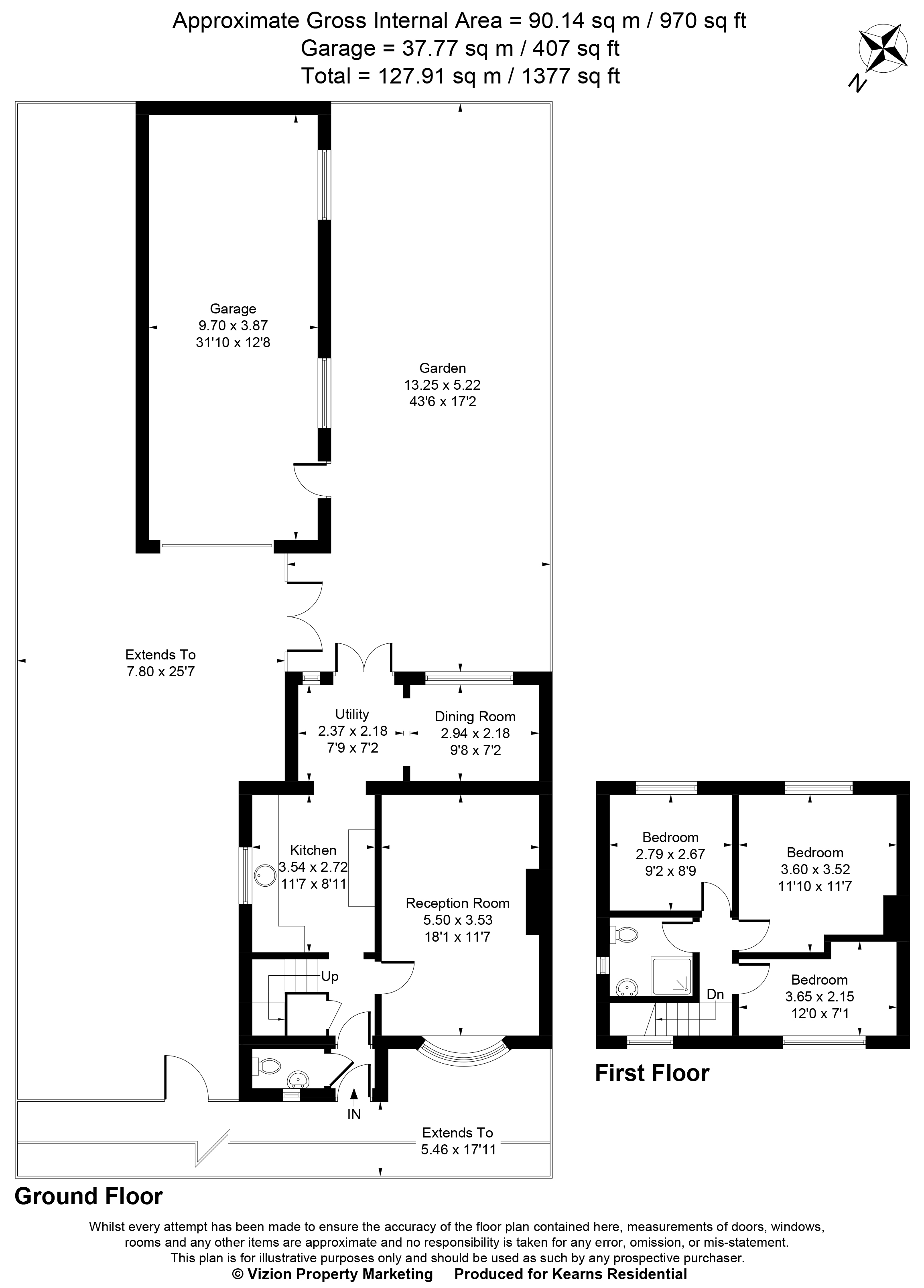 12, Willow Avenue, West Drayton floorplan