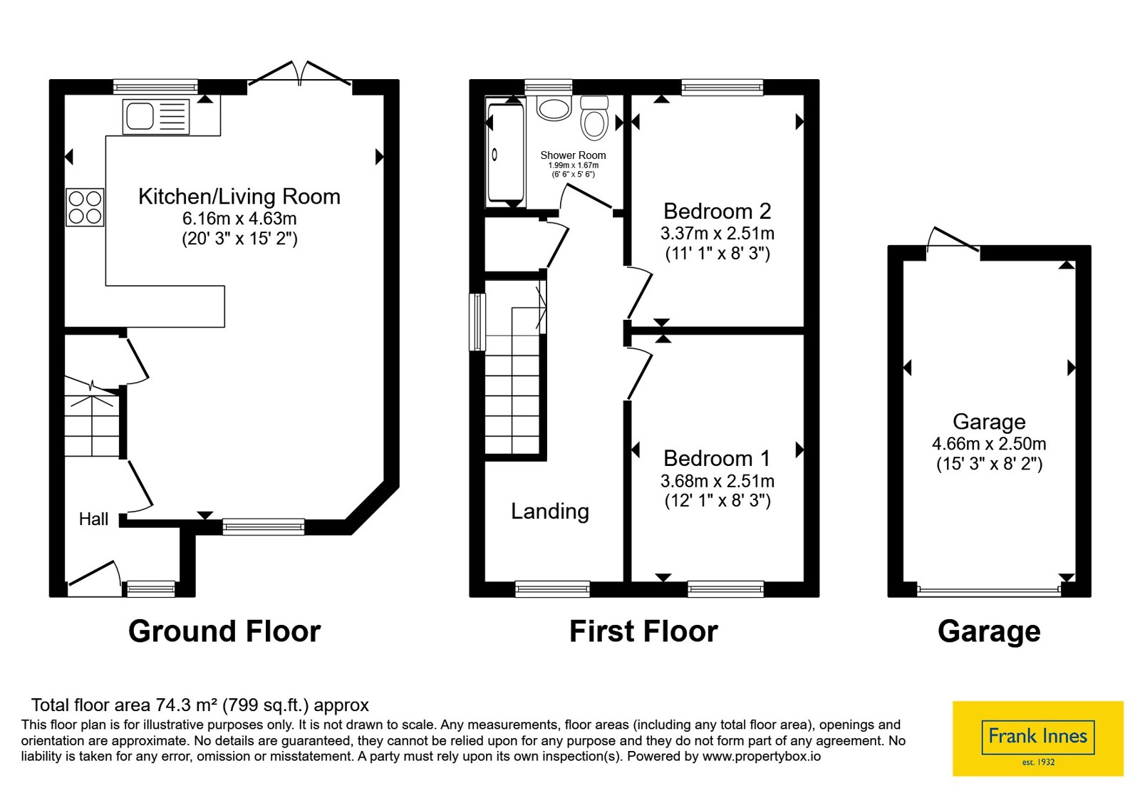 25, The Callis, Leicestershire floorplan