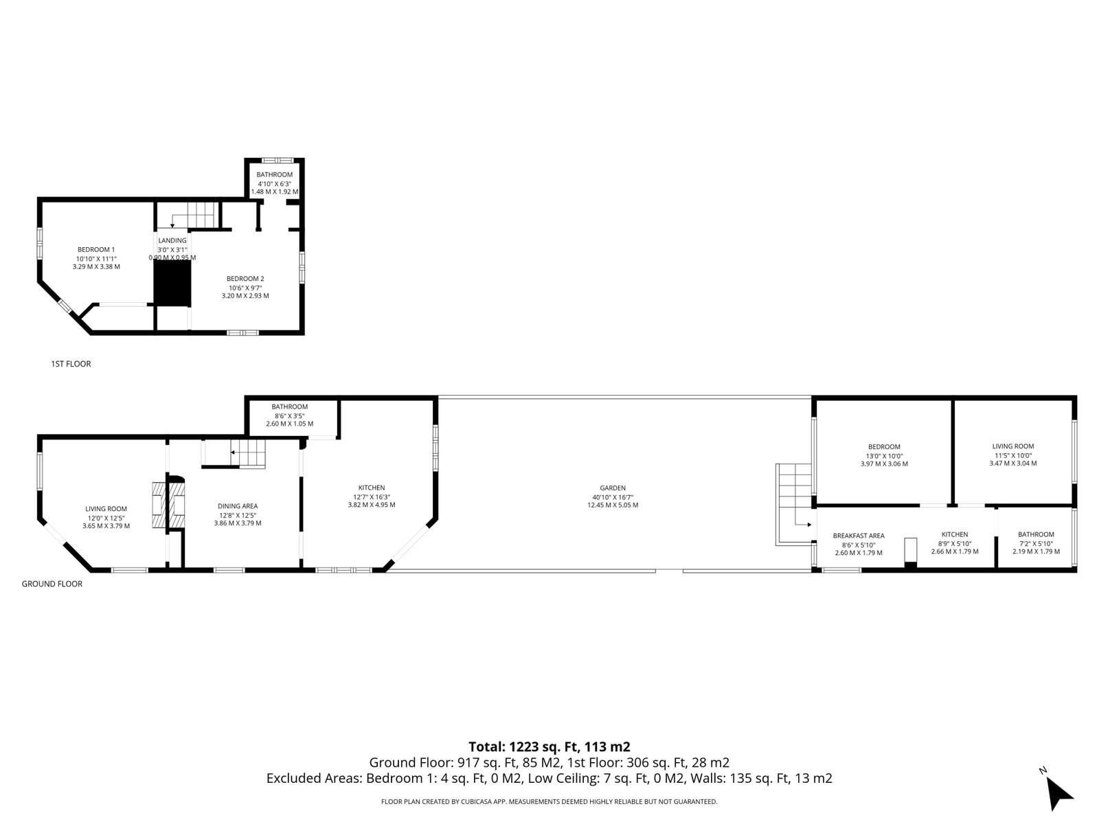 361,Elm Lodge, Nether Street, London floorplan