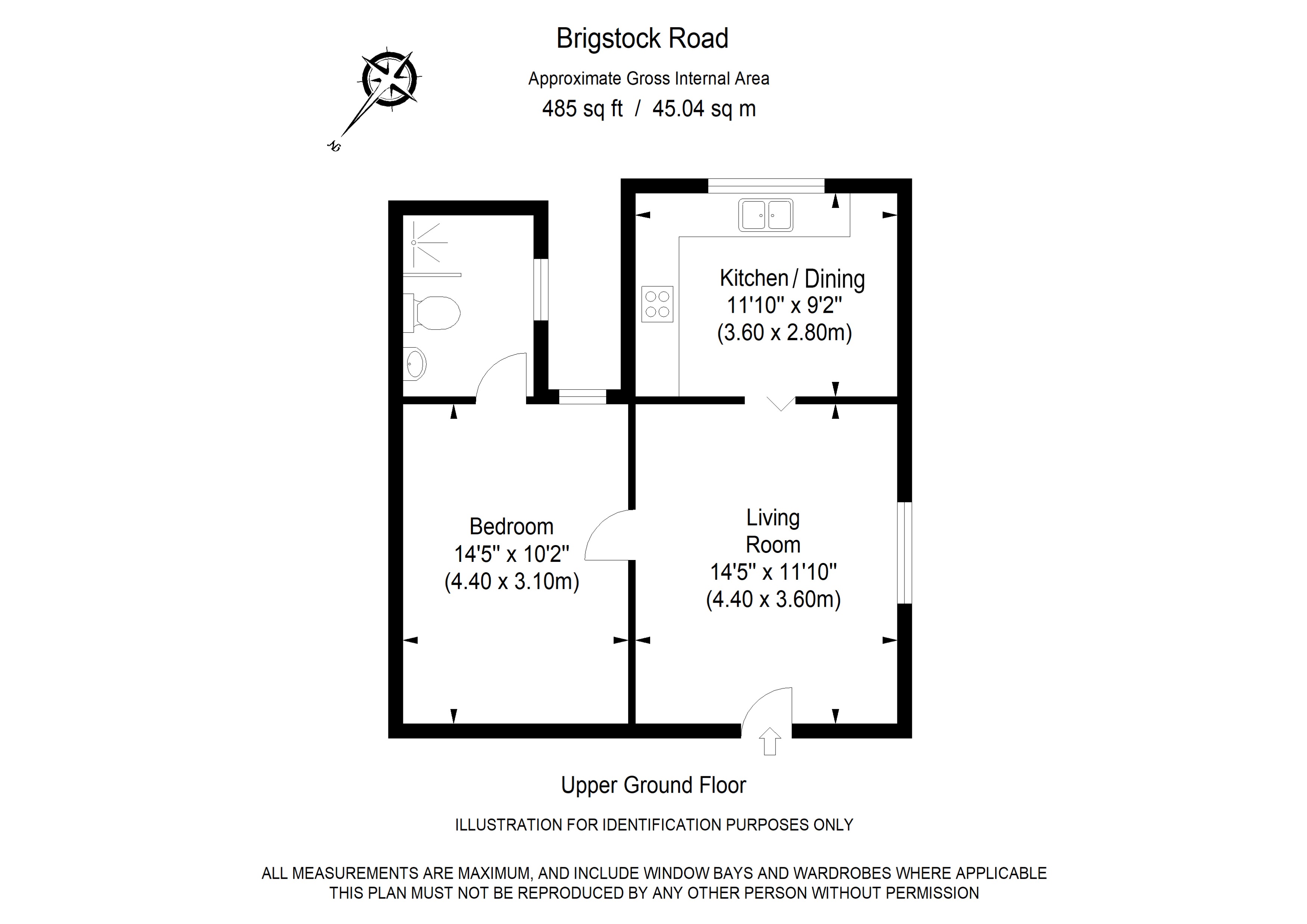 Brigstock Road, Croydon floorplan